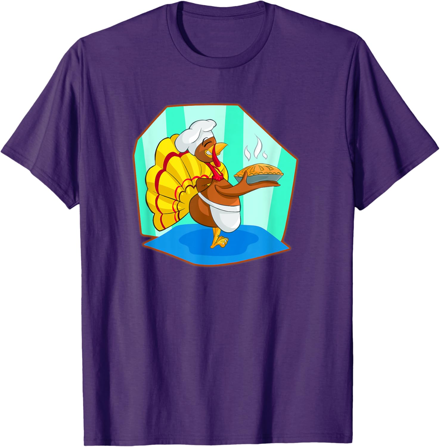 Cute Tom Turkey Thanksgiving T-Shirt for Festive Holiday Celebrations - 10