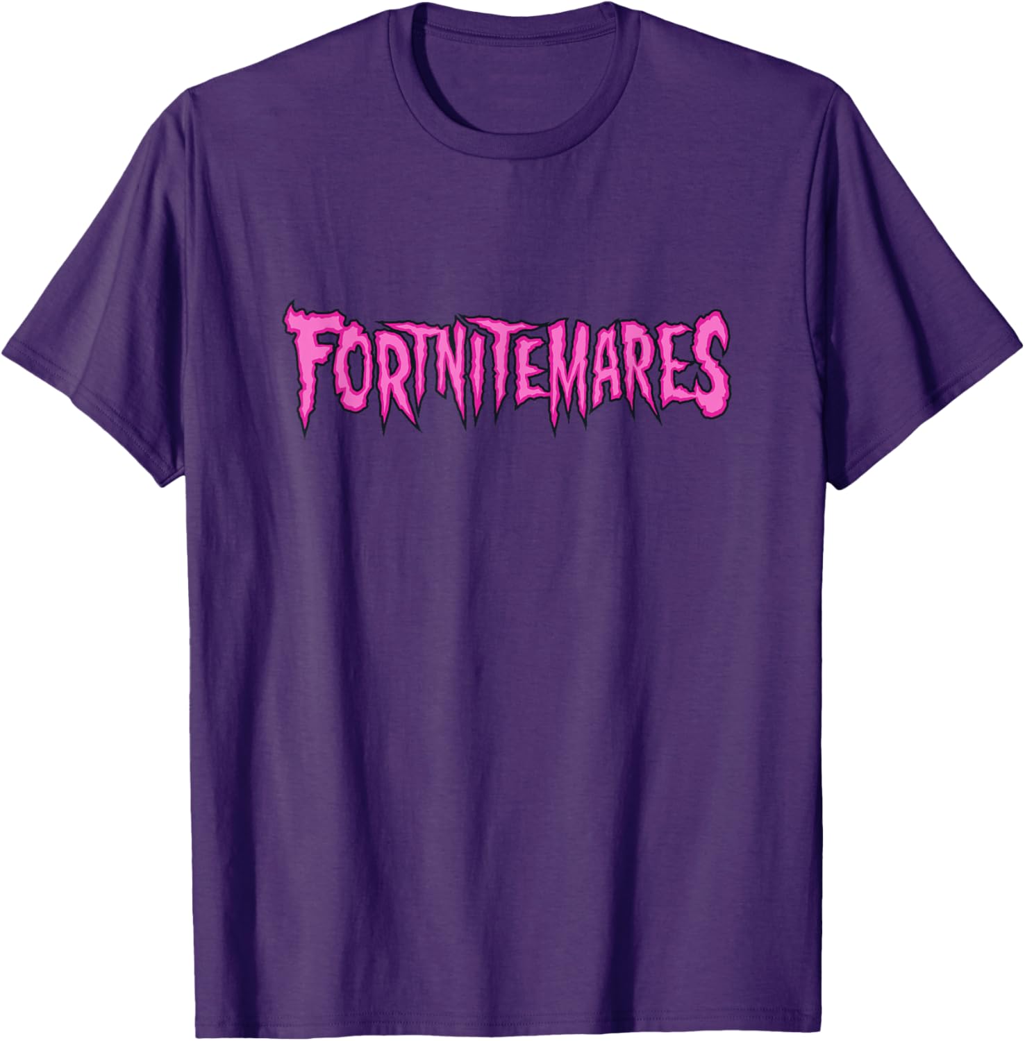 Fortnite Halloween Fortnitemares Creepy Horror Movie Logo T-Shirt - 2