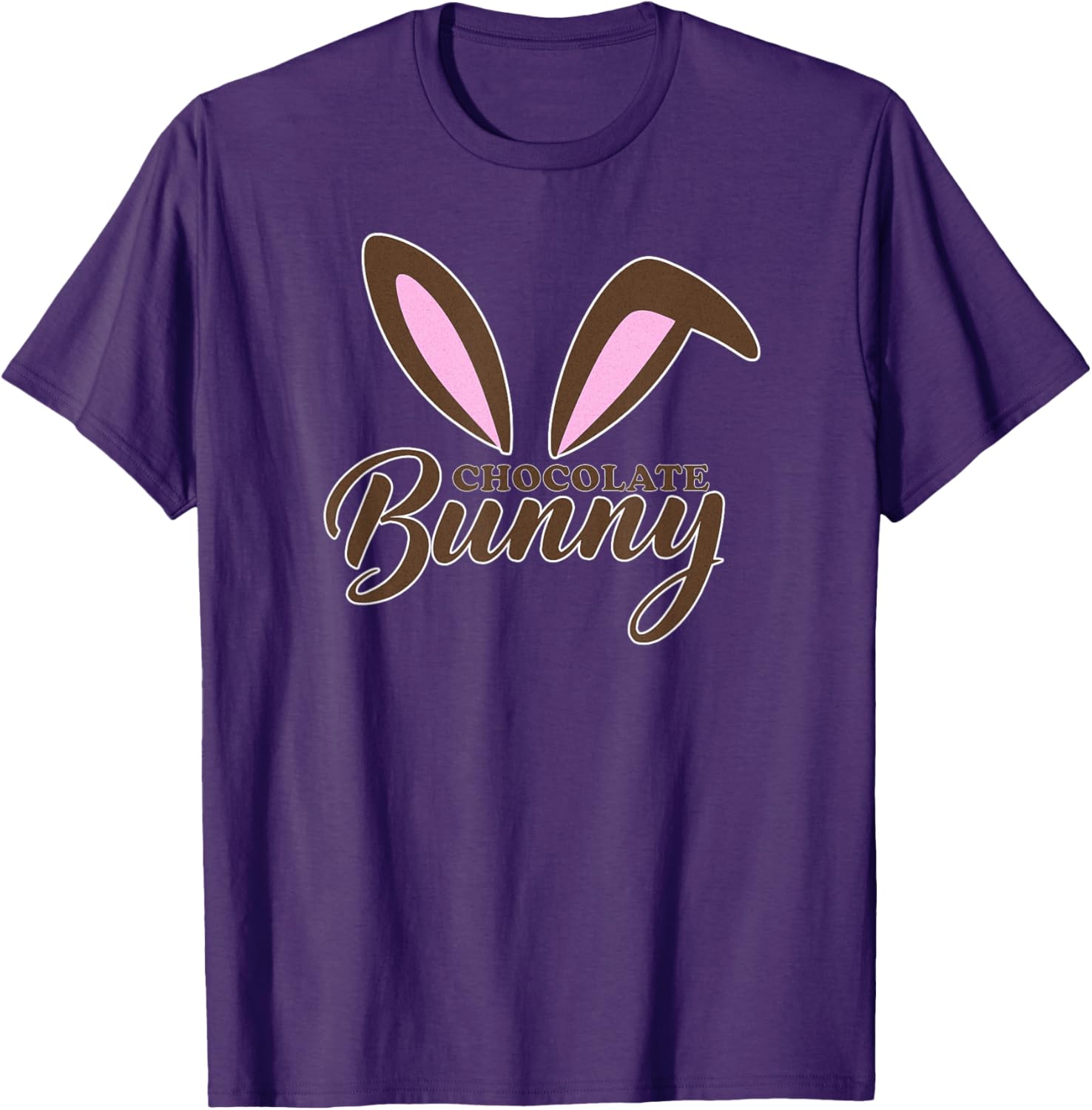 Cute Chocolate Bunny Easter Outfit T-Shirt for Kids and Adults - 18