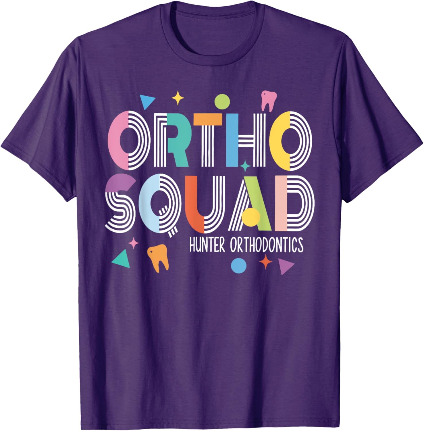 Ortho Squad Orthodontic Assistant T-Shirt for Dental Professionals - 19