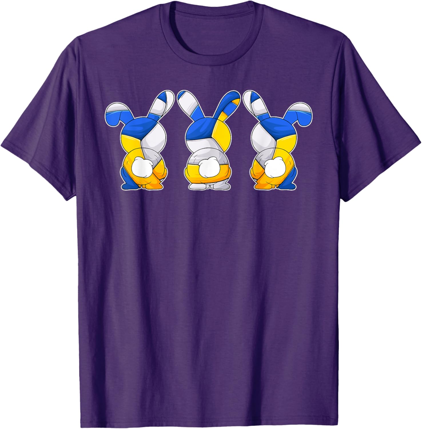 Funny Volleyball Easter Bunnies T-Shirt for Men and Boys Celebrating Easter - 23