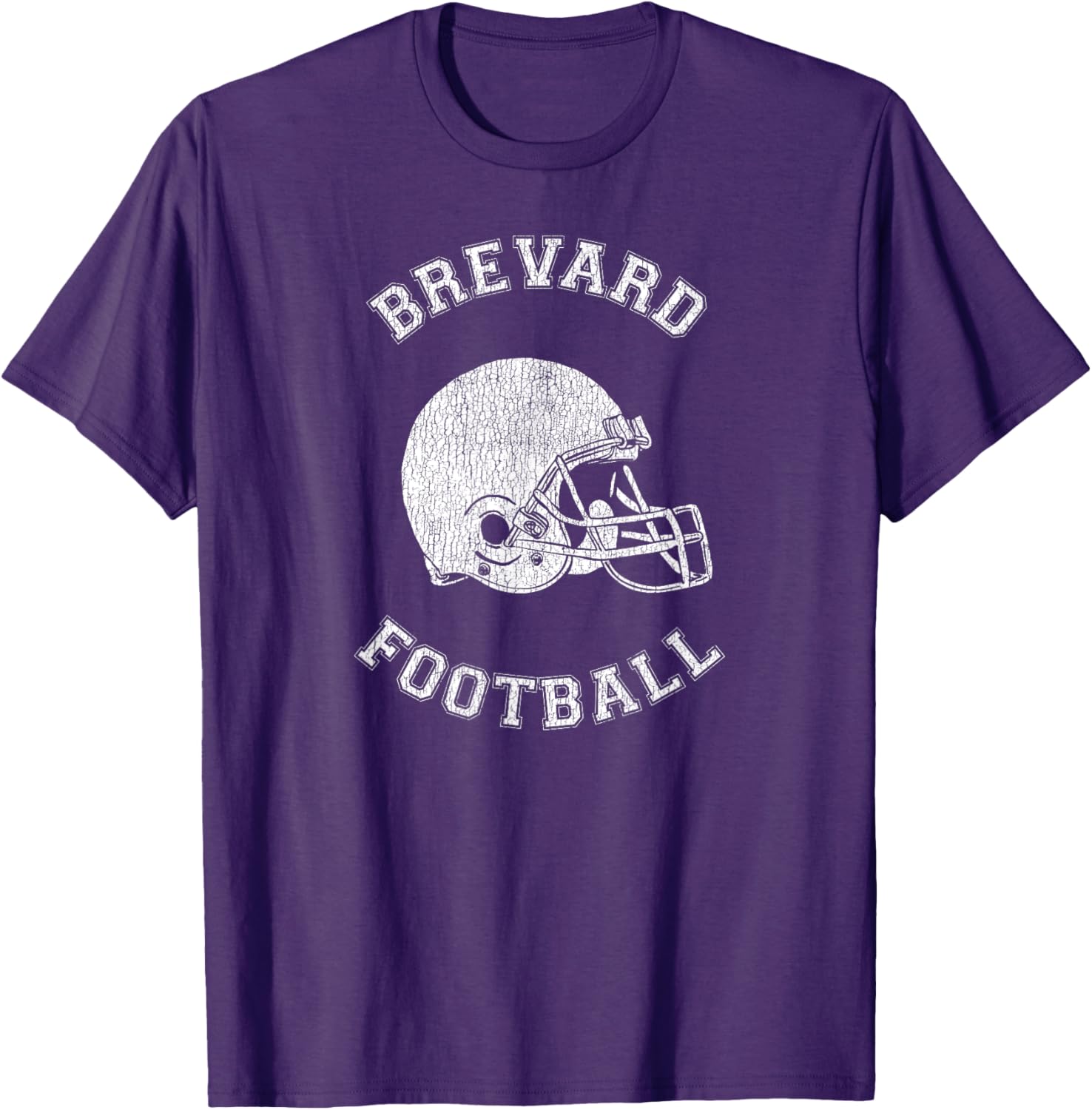 Brevard Retro 1980s Distressed Football P.E. Department T-Shirt - 6