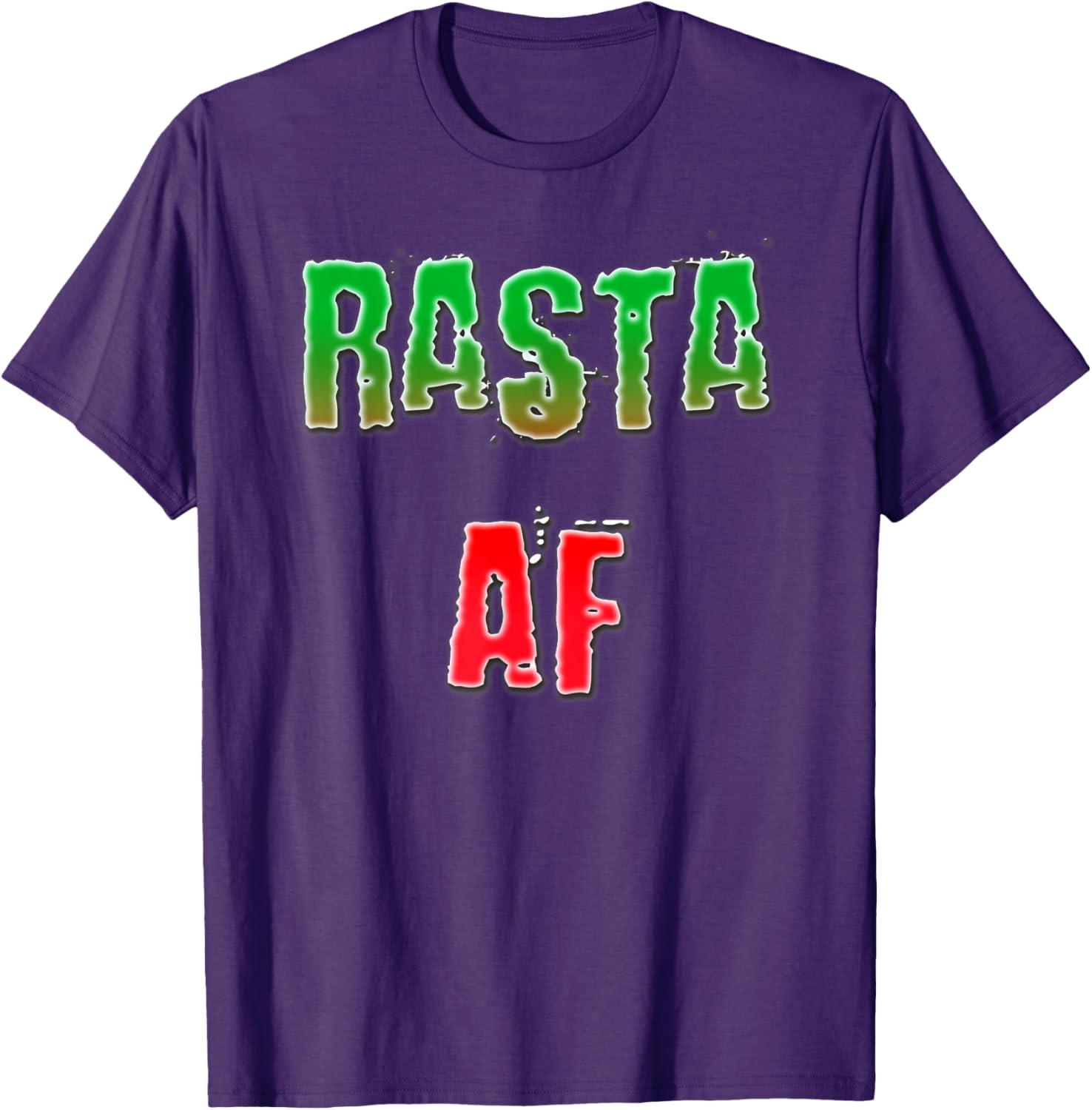 Rasta AF 3D T-Shirt for Unique Style in Clothing and Accessories - 3