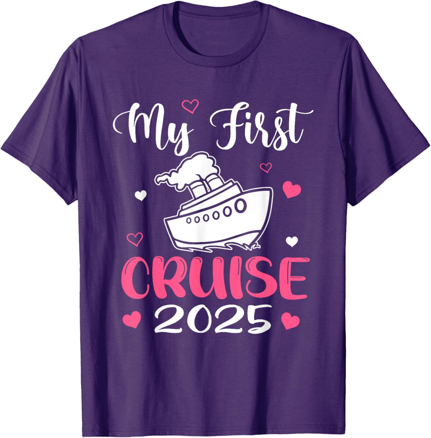 My First Cruise 2025 Family Vacation T-Shirt for Fun Adventures - 11