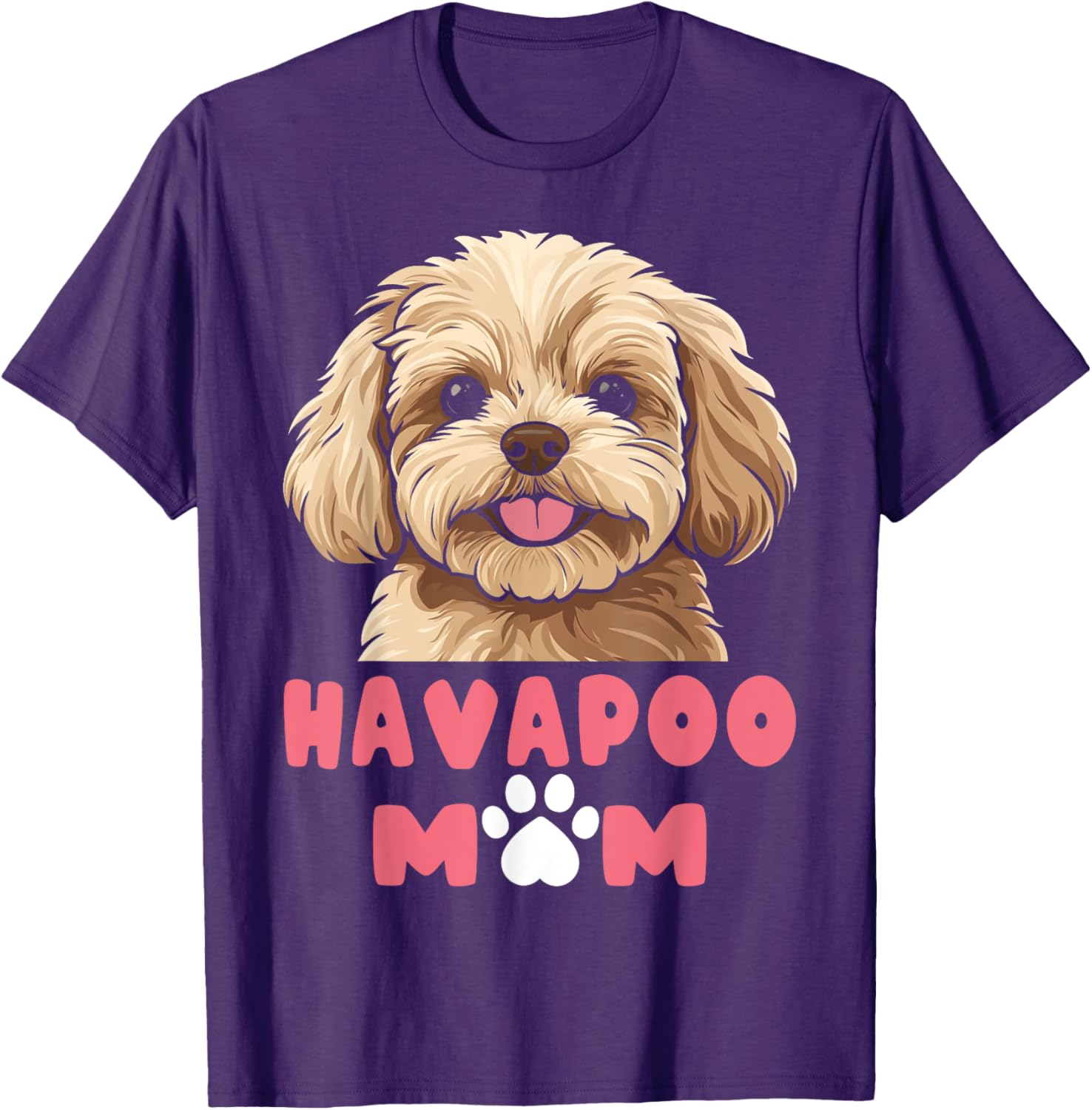 Havapoo Mom Dad T-Shirt for Dog Lovers - Cute Pet Lover Apparel for All - 6