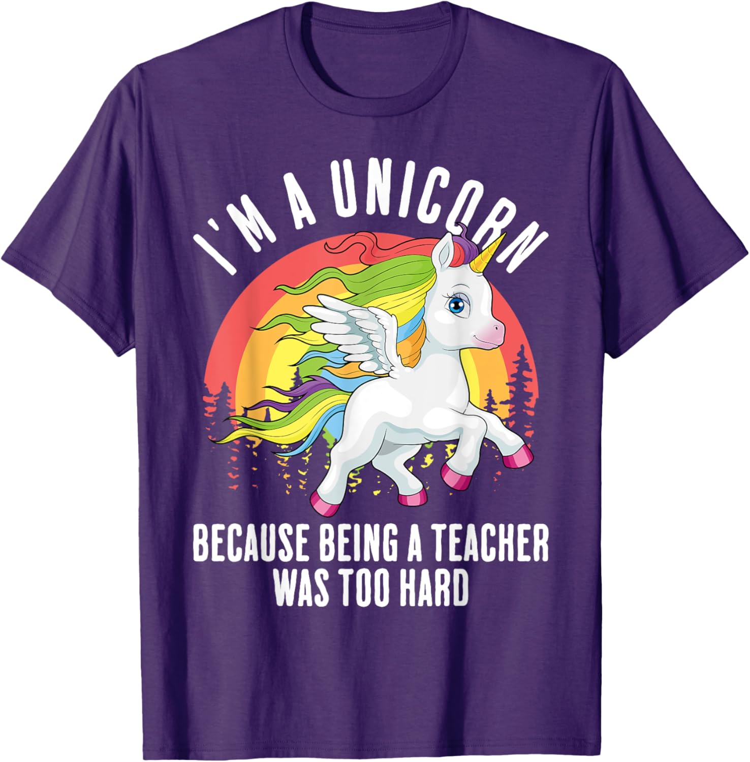 Funny Unicorn Teacher T-Shirt for Creative Educators and Unicorn Lovers - 9