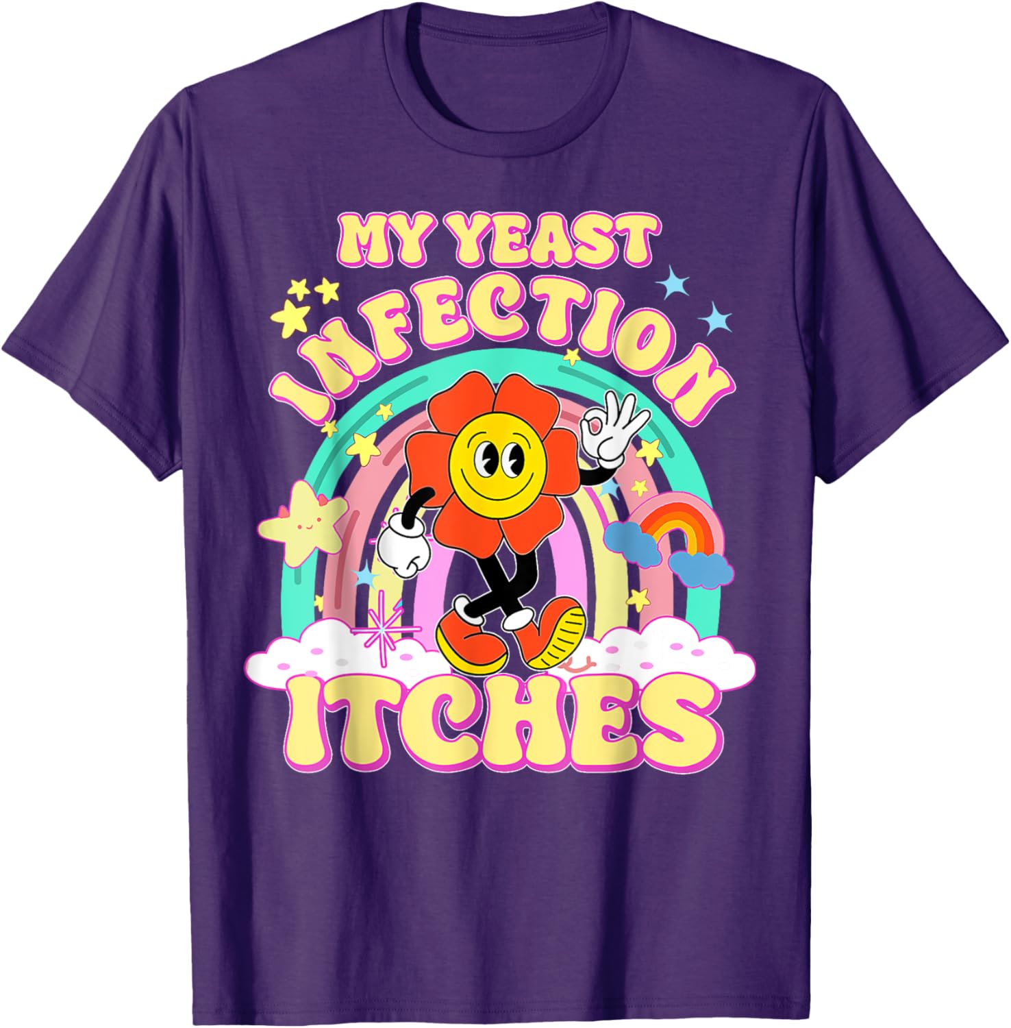 Funny Yeast Infection Humor T-Shirt for Unique Gifts and Casual Wear - 5