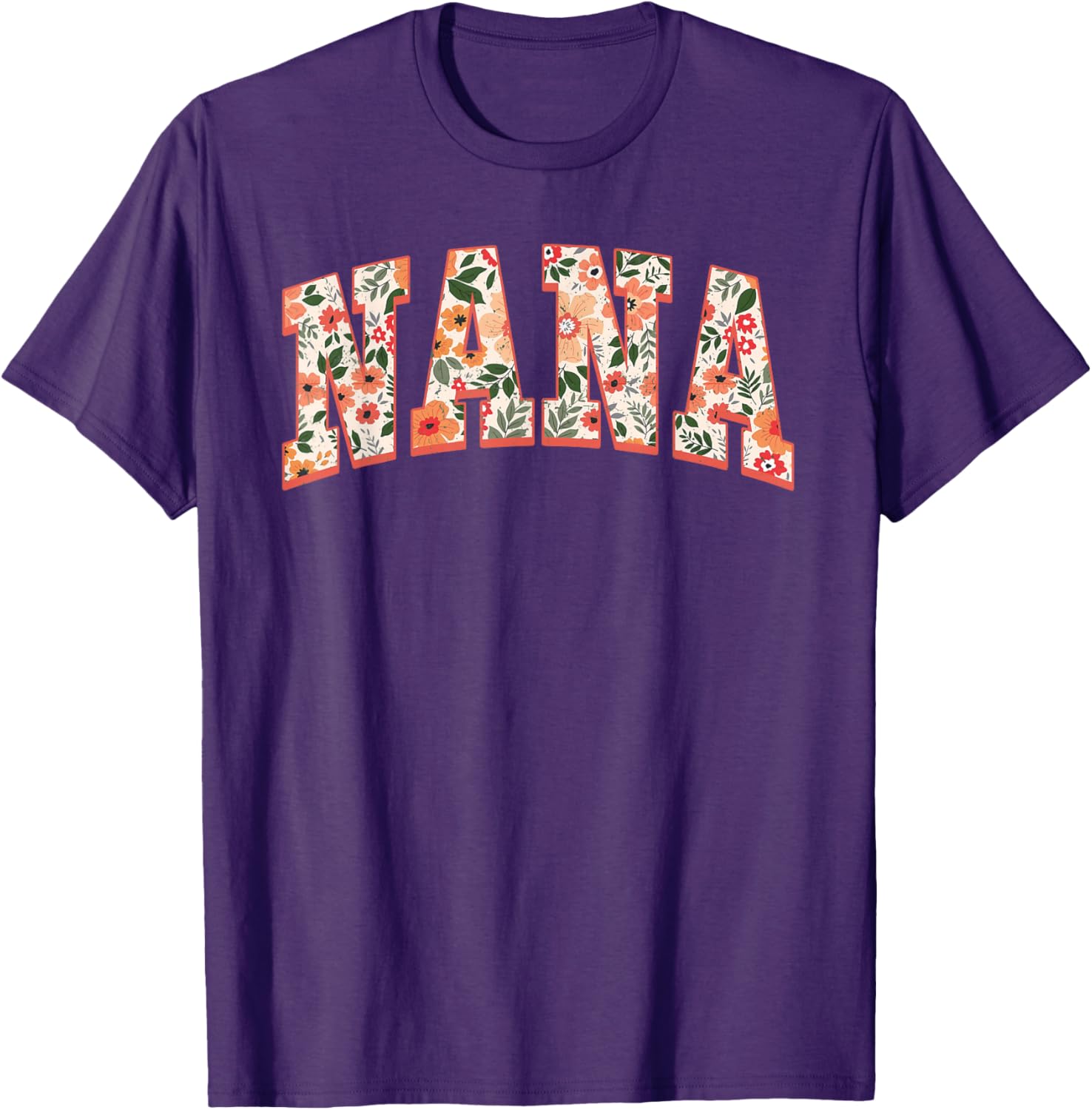 Funny Nana Wildflower Mama T-Shirt for Happy Mother's Day Gift - 5