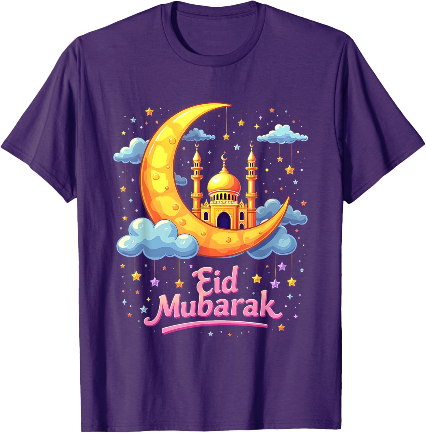 Mubarak Kareem Eid Al-Fitr T-Shirt for Happy Ramadan 2025 Celebrations - 13