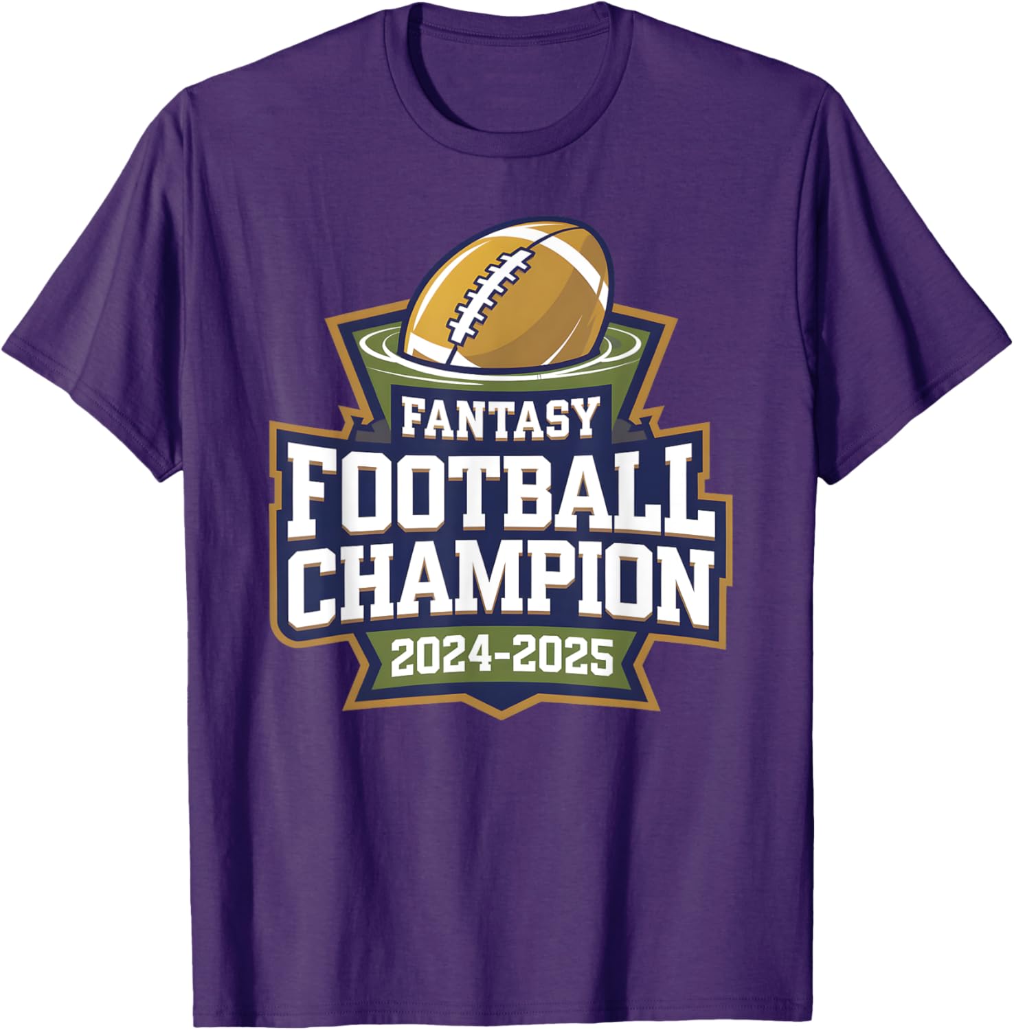 Fantasy Football Champion T-Shirt for Men and Boys 2024-2025 - 6