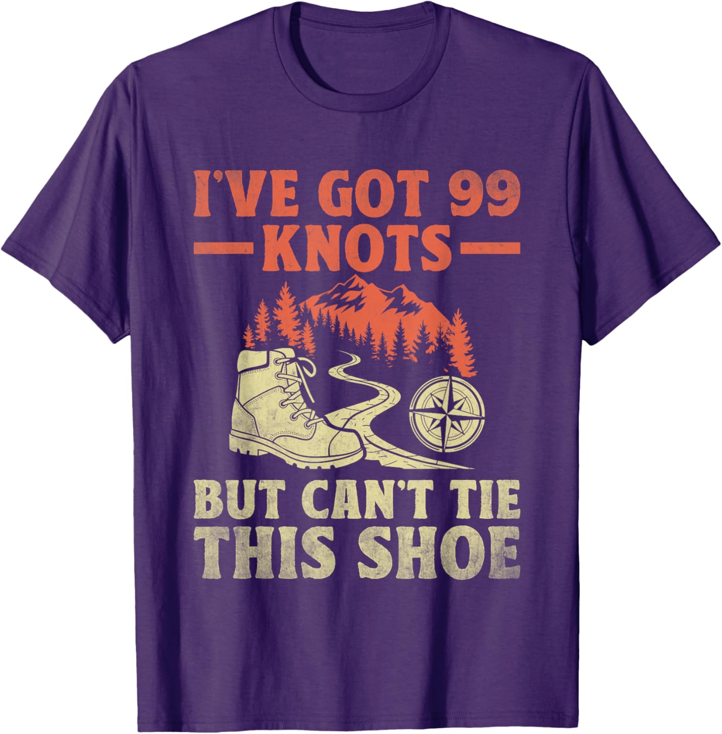 Funny Scout T-Shirt I've Got 99 Knots But Can't Tie This Shoe - 10