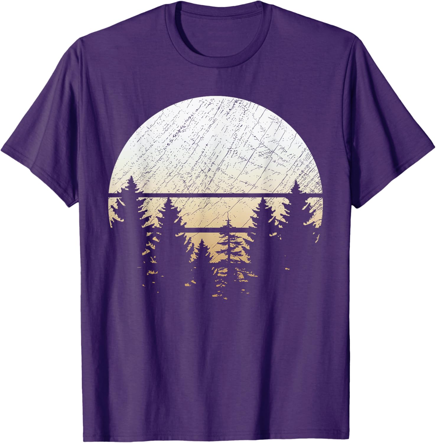 Retro Wildlife Trees Hiking T-Shirt for Nature Lovers and Adventurers - 10