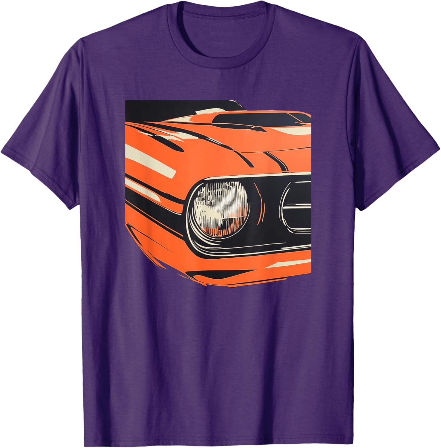 1970 Hemi Muscle Car Cuda T-Shirt for Classic Car Enthusiasts - 10