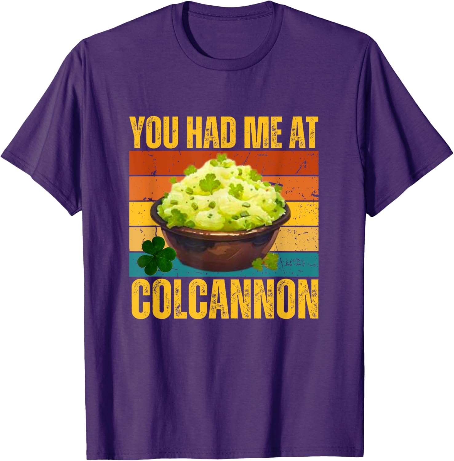 Funny Retro Colcannon T-Shirt for Irish Food Lovers - Unique Gift Idea - 5