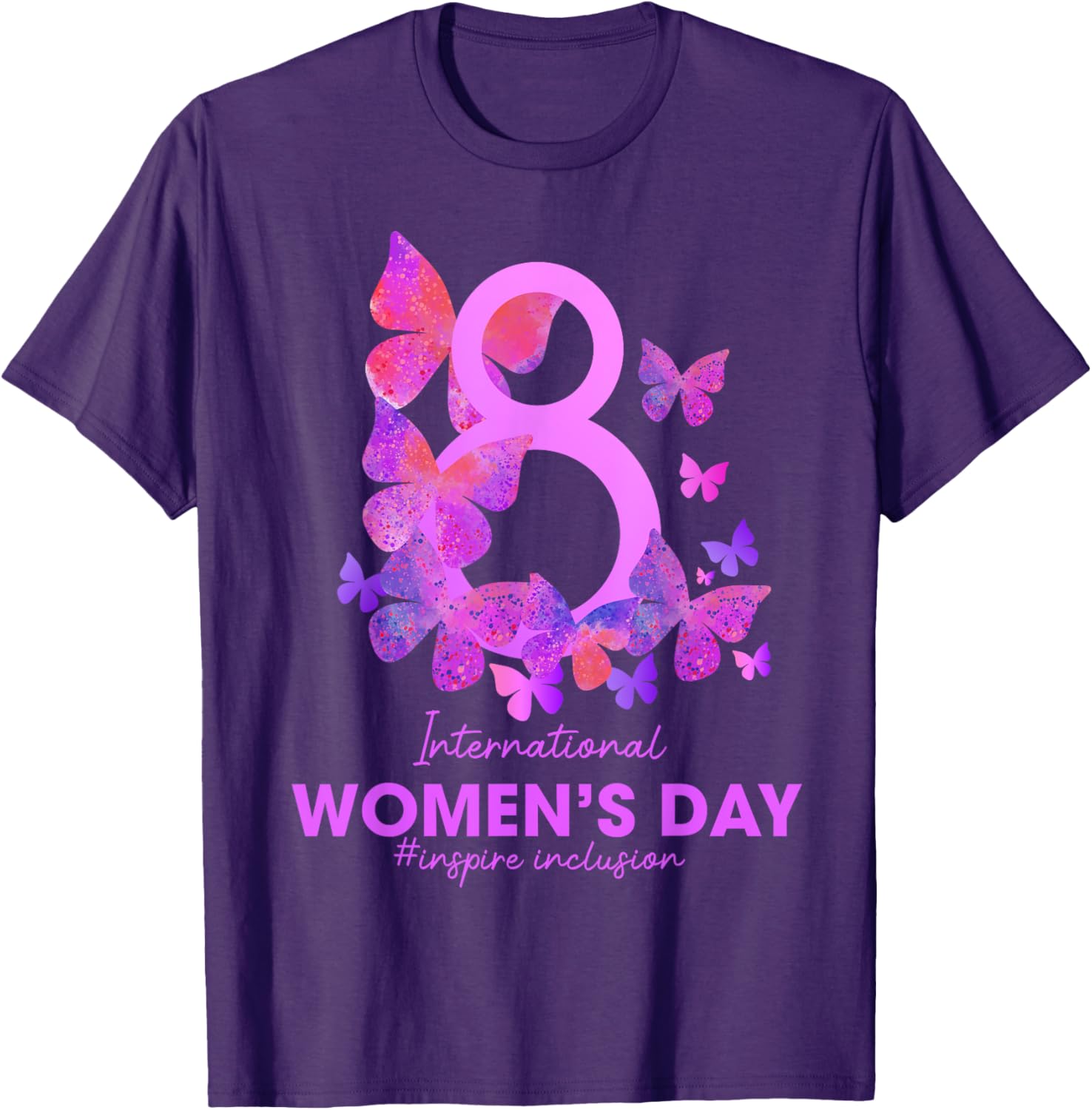 Inspire Inclusion Women’s Day 2025 T-Shirt - Celebrate Women’s Empowerment - 7
