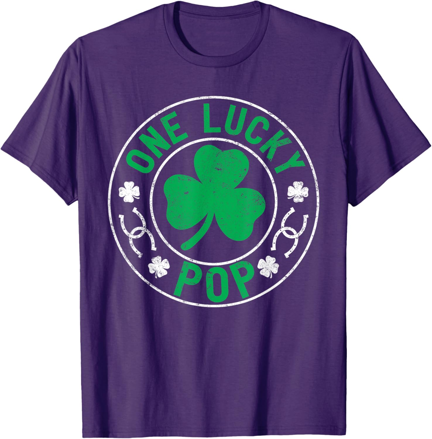 One Lucky Pop St Patrick's Day Shamrock T-Shirt for Festive Fun - 13