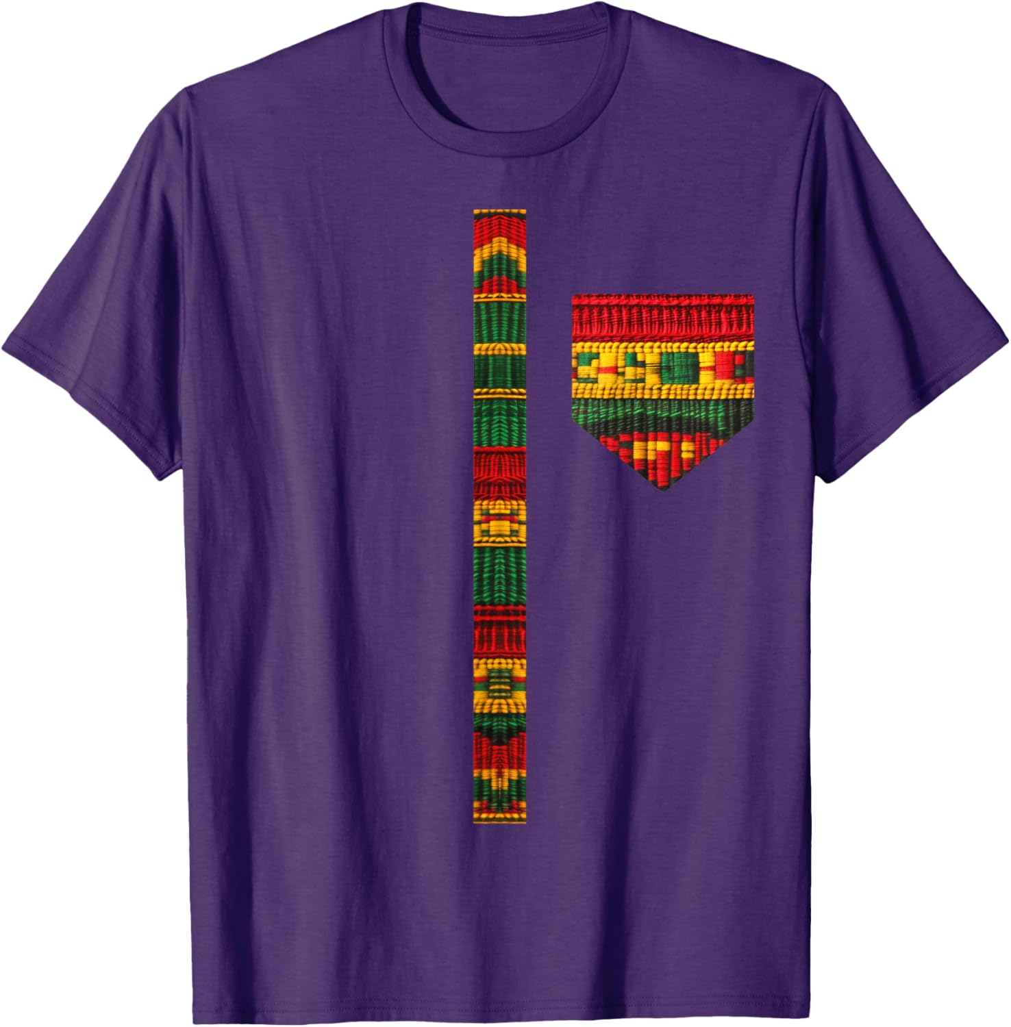 Stylish African Print Dashiki Kente Art T-Shirt for Men and Boys - 9