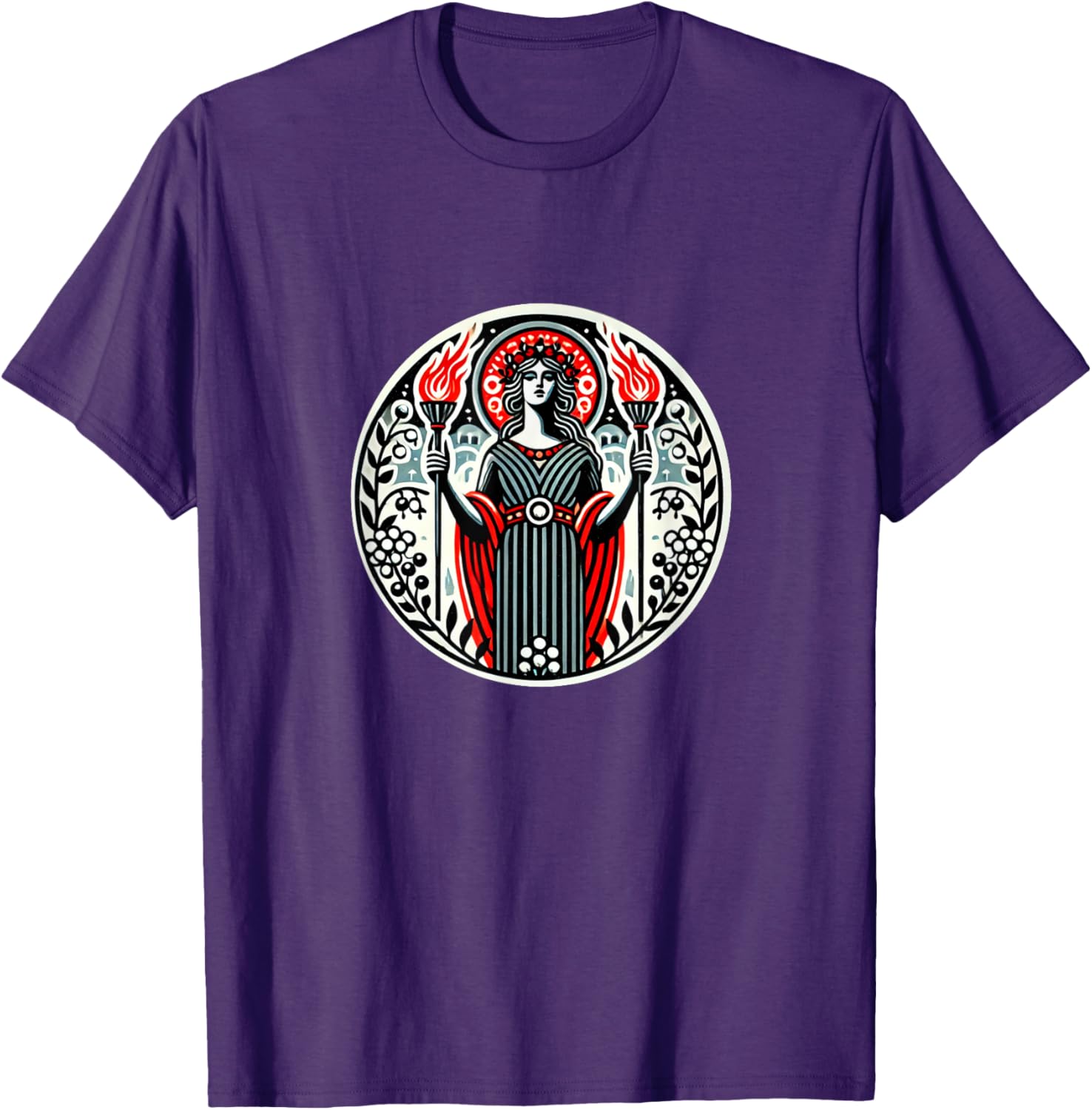 Hecate Goddess Illustration Crone T-Shirt for Unique Style Lovers - 7