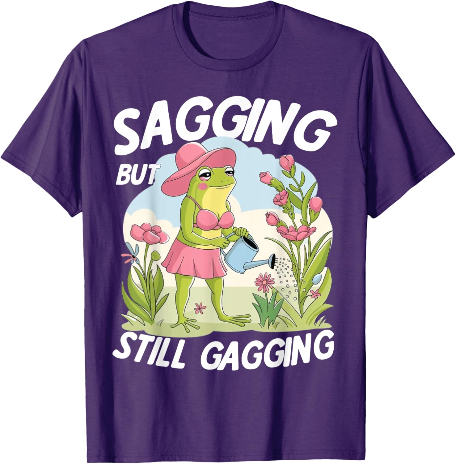 Funny Frog Meme T-Shirt for Gagging Humor Lovers - Stylish and Comfy Apparel - 3