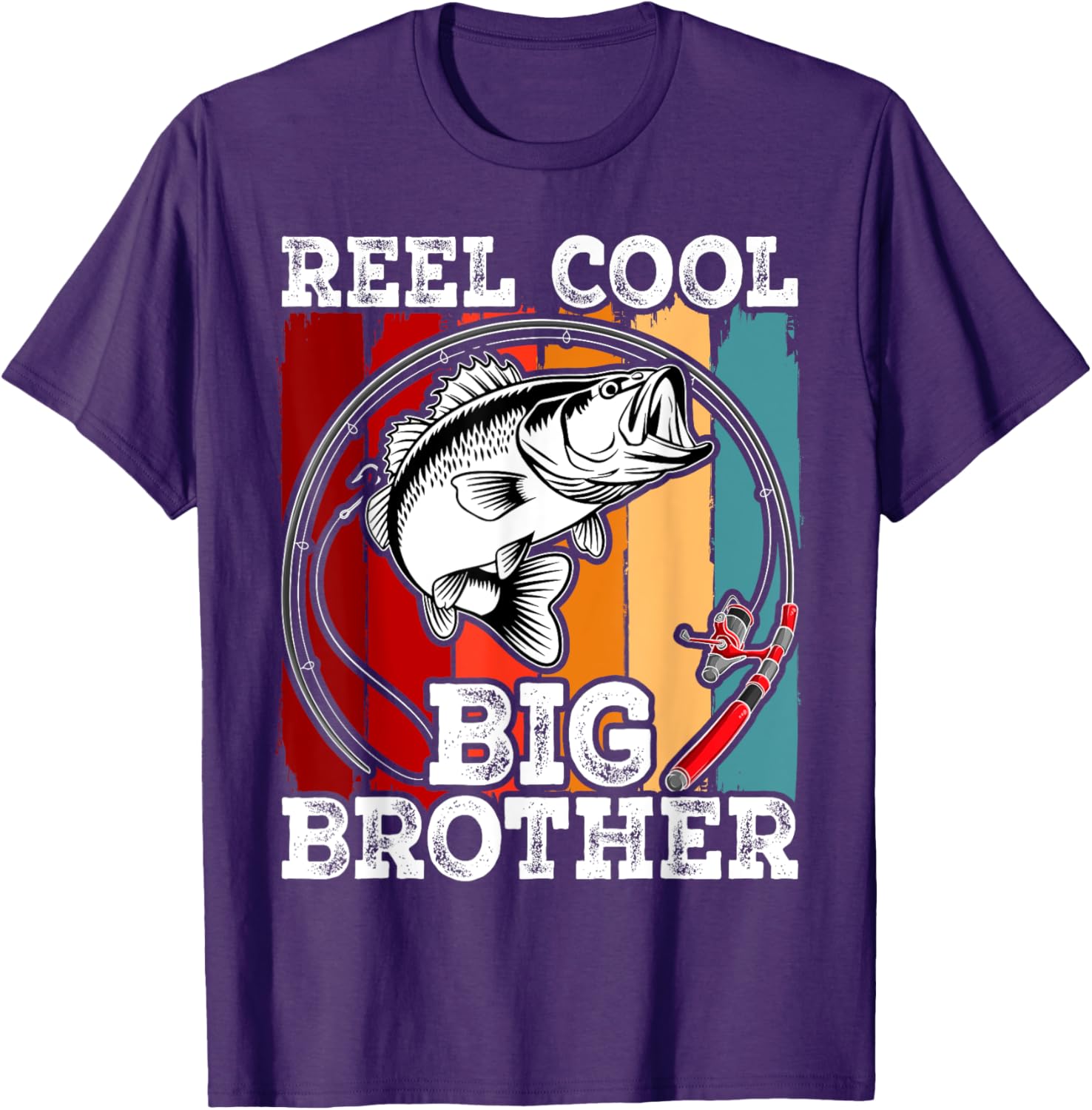 Cool Fishing T-Shirt for Big Brothers - Perfect Gift for Boys - 7