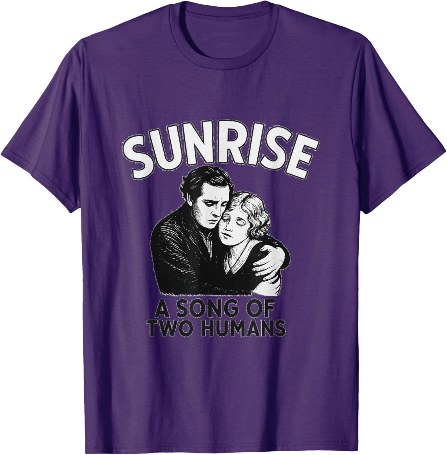 Sunrise Silent Film T-Shirt Romantic Drama Inspired Clothing for Fans - 2