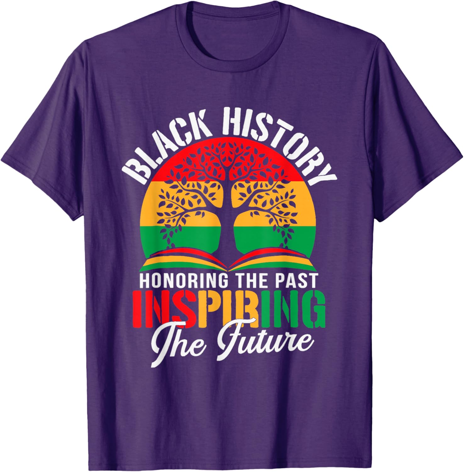 Black History Teacher T-Shirt Honoring the Past Inspiring the Future - 2