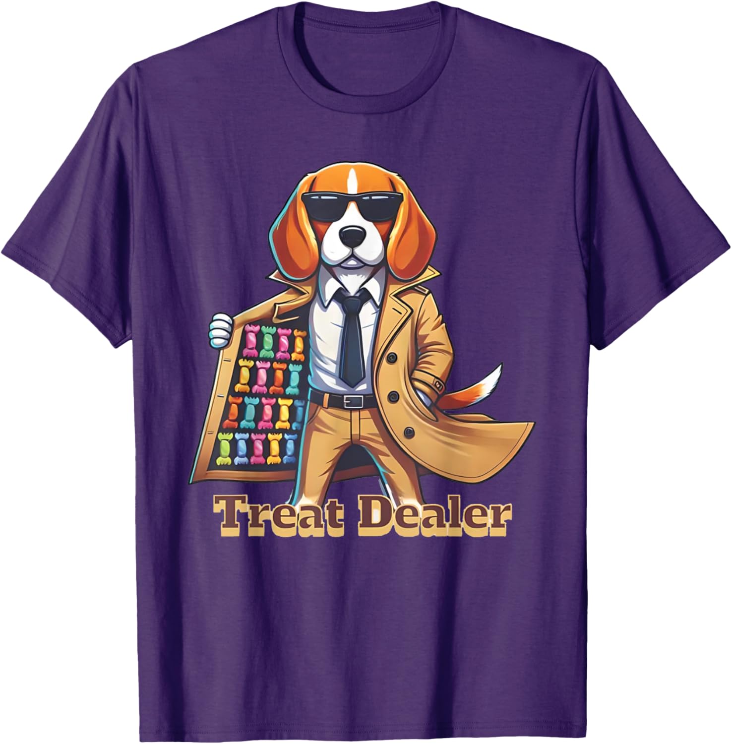 Funny Beagle Lover T-Shirt for Dog Treat Dealers - Perfect Gift for Dog Owners - 5