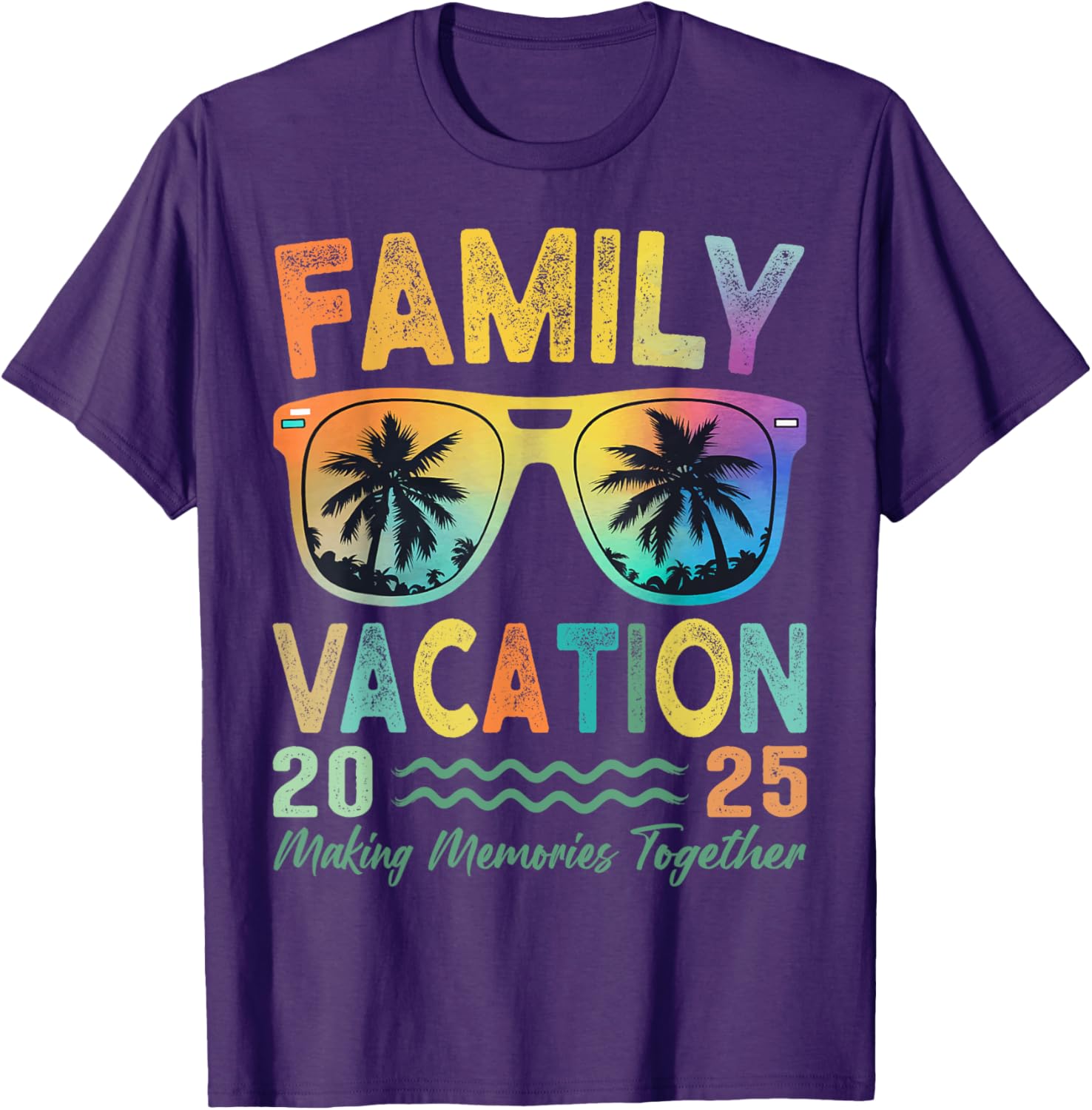 Family Vacation 2025 Memories Family Reunion T-Shirt for All Ages - 6