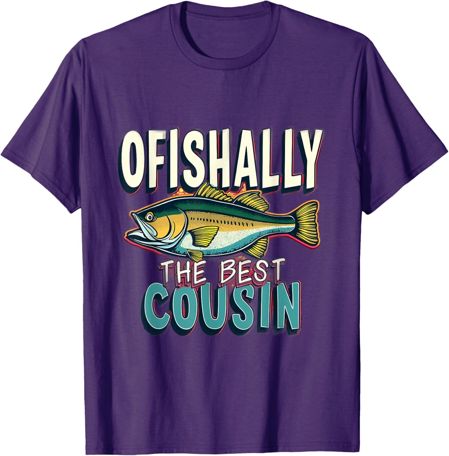 Funny Fishing Cousin Best Ofishally T-Shirt for Fishing Lovers - 8