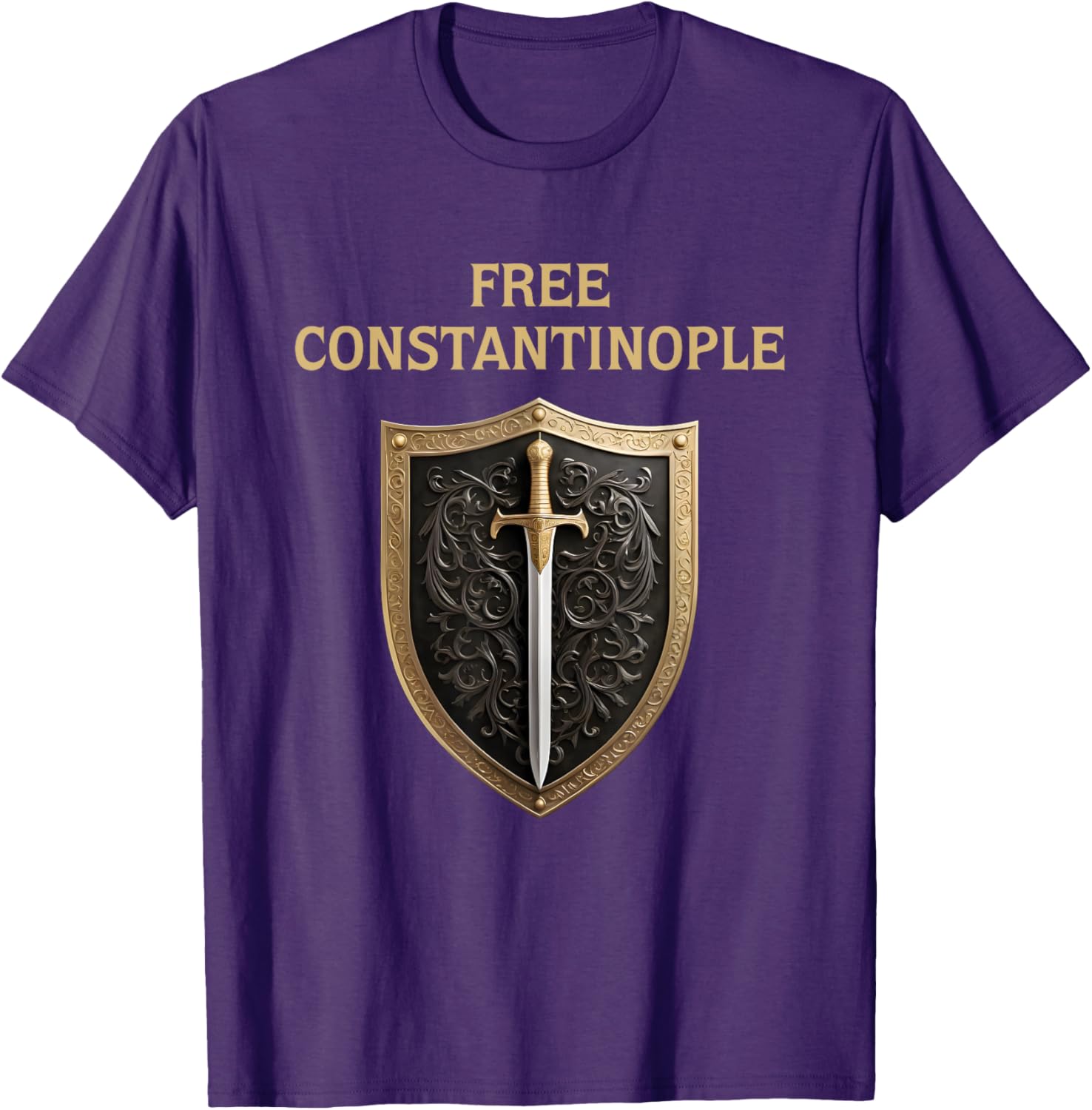 Free Constantinople T-Shirt Celebrating Eastern Roman History and Culture - 15