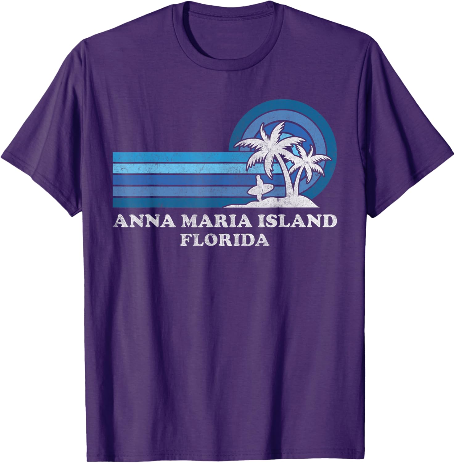 Vintage Anna Maria Island Florida Summer Vacation T-Shirt for Families - 6