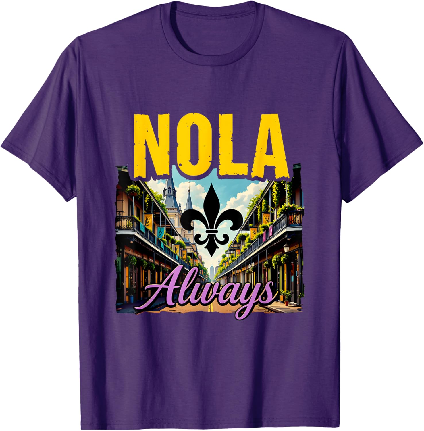 NOLA Never Forget New Orleans Support T-Shirt for Proud Locals - 16