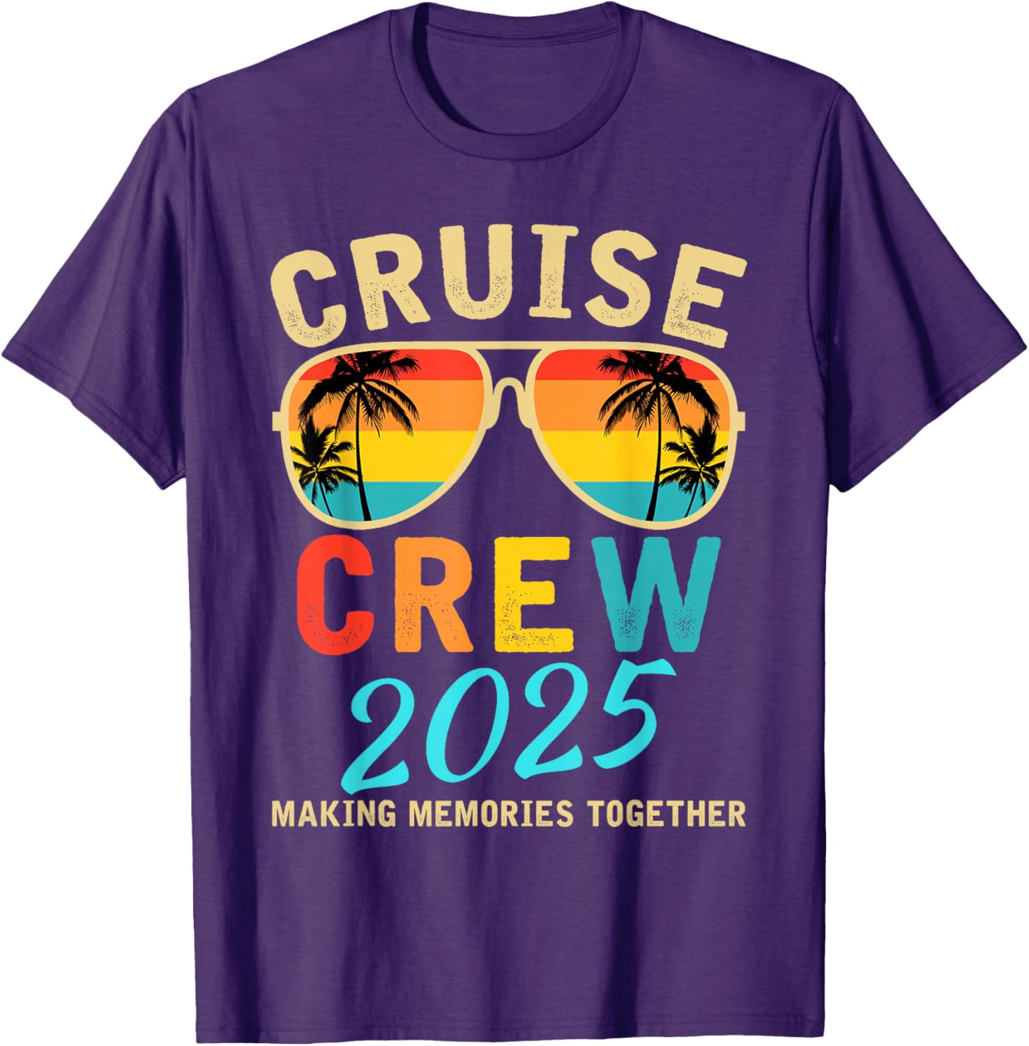 Cruise Crew 2025 Summer Vacation Funny Matching Group T-Shirt - 23
