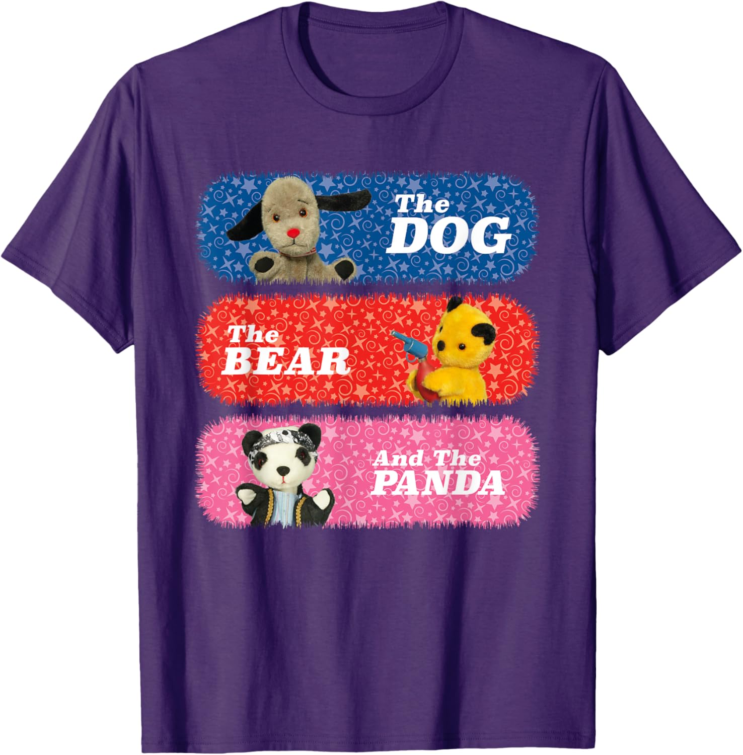 Sooty Sweep and Soo the Dog Bear Panda T-Shirt for Kids and Adults - 8