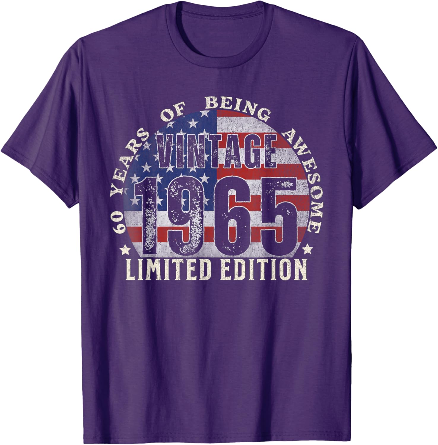 Vintage 1965 60th Birthday T-Shirt for a Unique Gift Celebration - 10