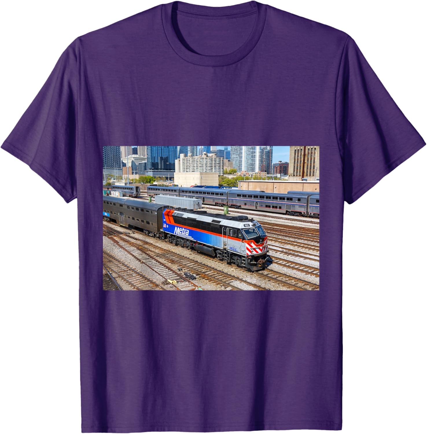 Metra 192 At Union Station T-Shirt Perfect for Commuters and Fans - 4