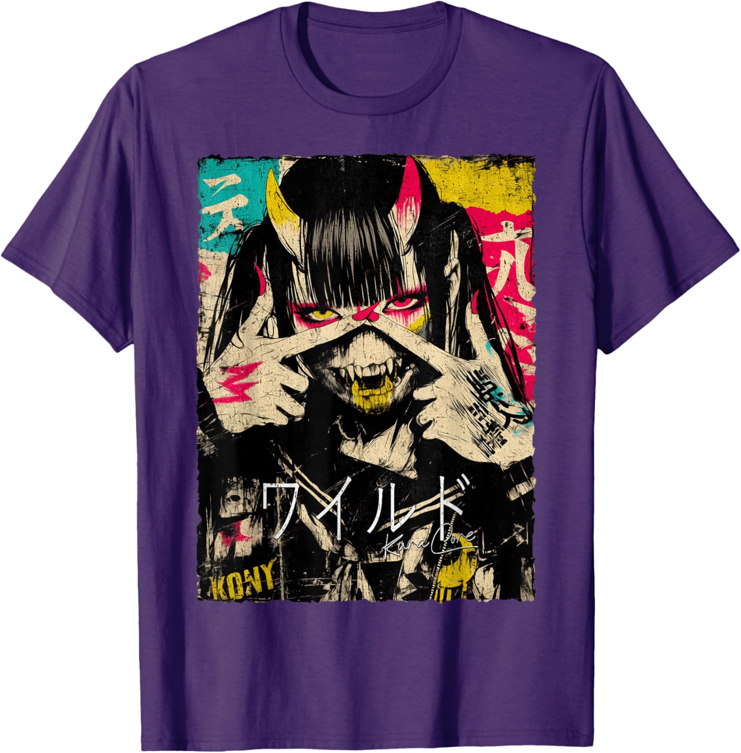 Japanese Cyberpunk Y2K Retro Techwear Anime T-Shirt for Street Style - 19