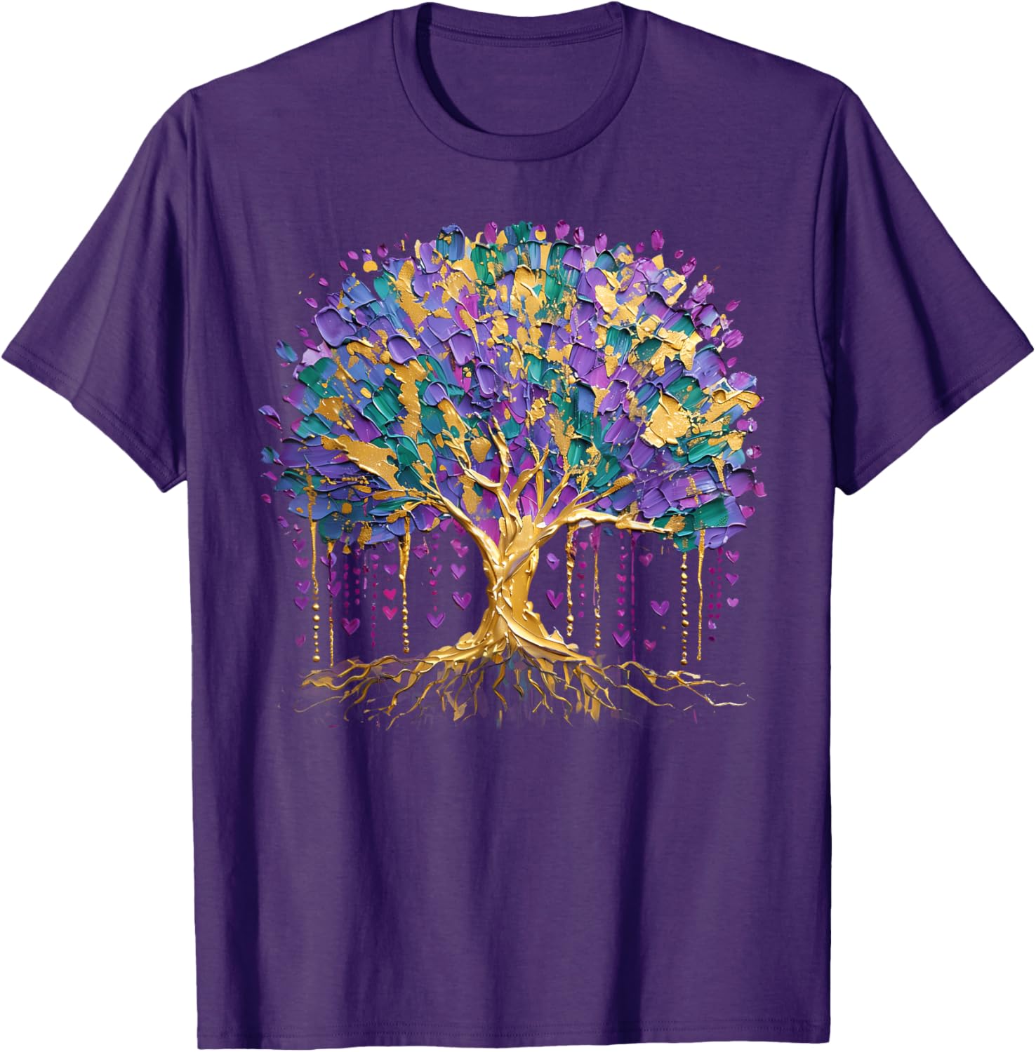 Mardi Gras Bead Tree Festival T-Shirt for Men and Women 2025 - 1