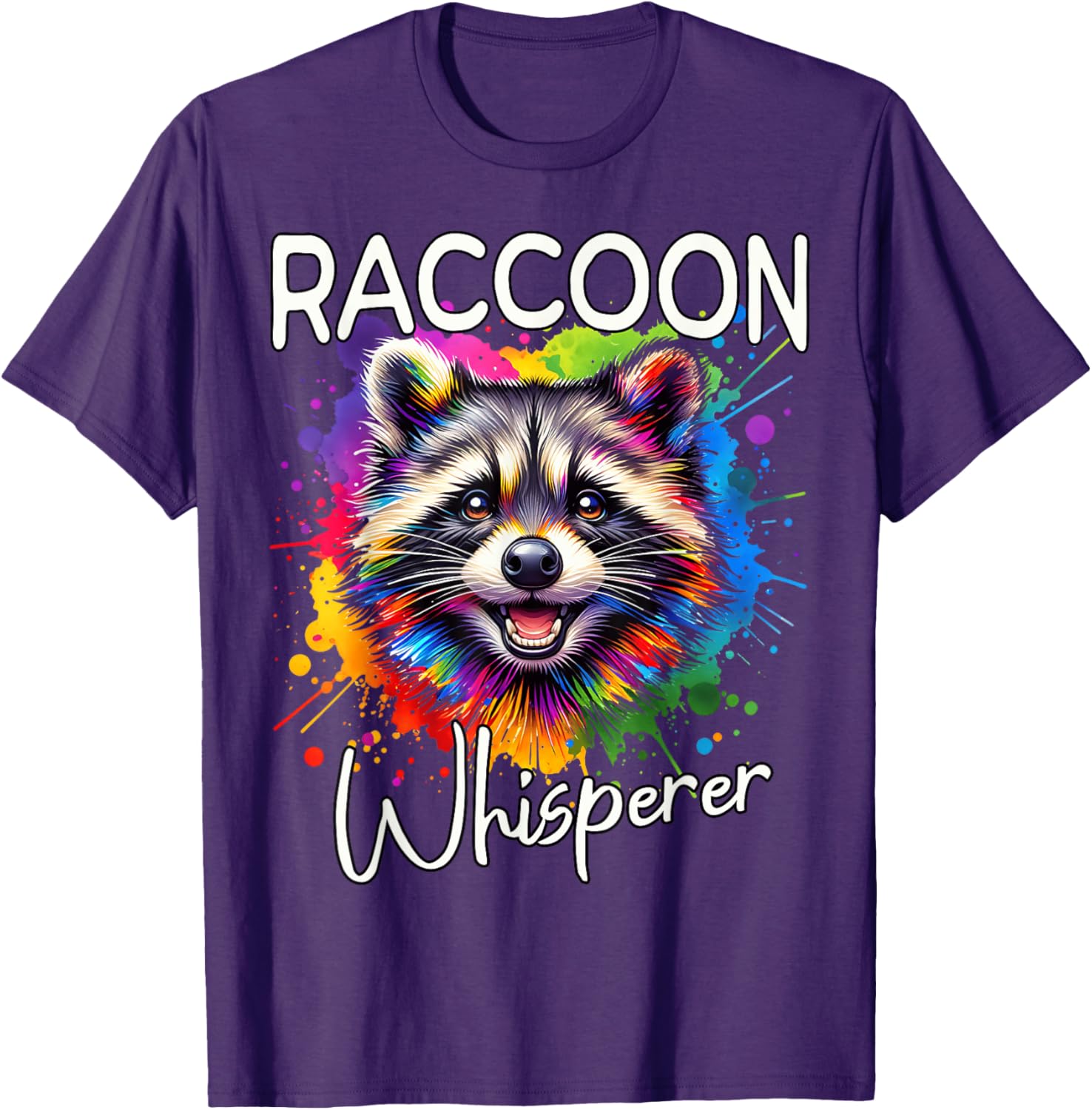 Cute North American Raccoon Whisperer T-Shirt for Animal Lovers - 11