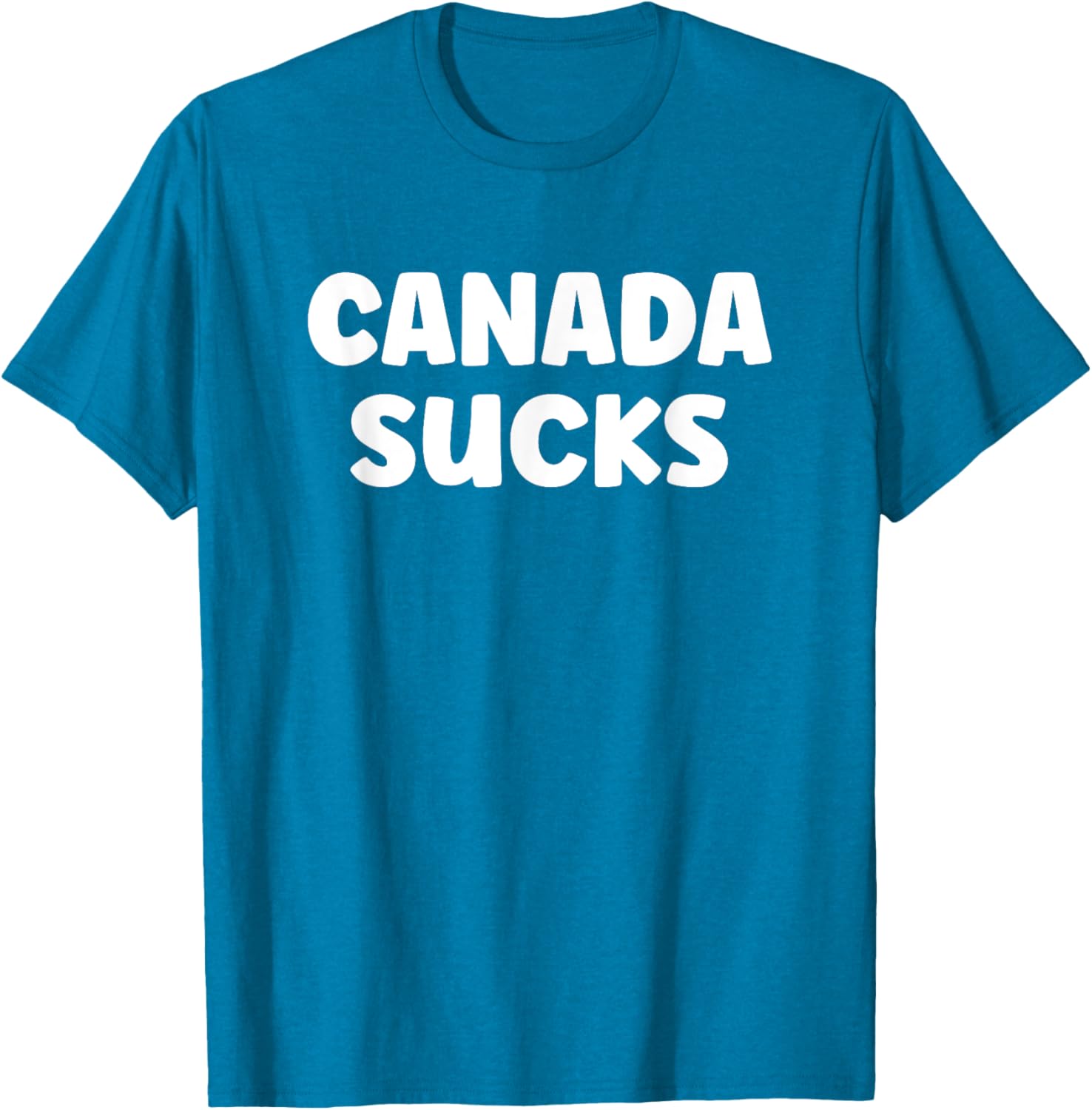 Funny USA Humor T-Shirt - Hilarious Canada Sucks Graphic Tee for Fun - 7