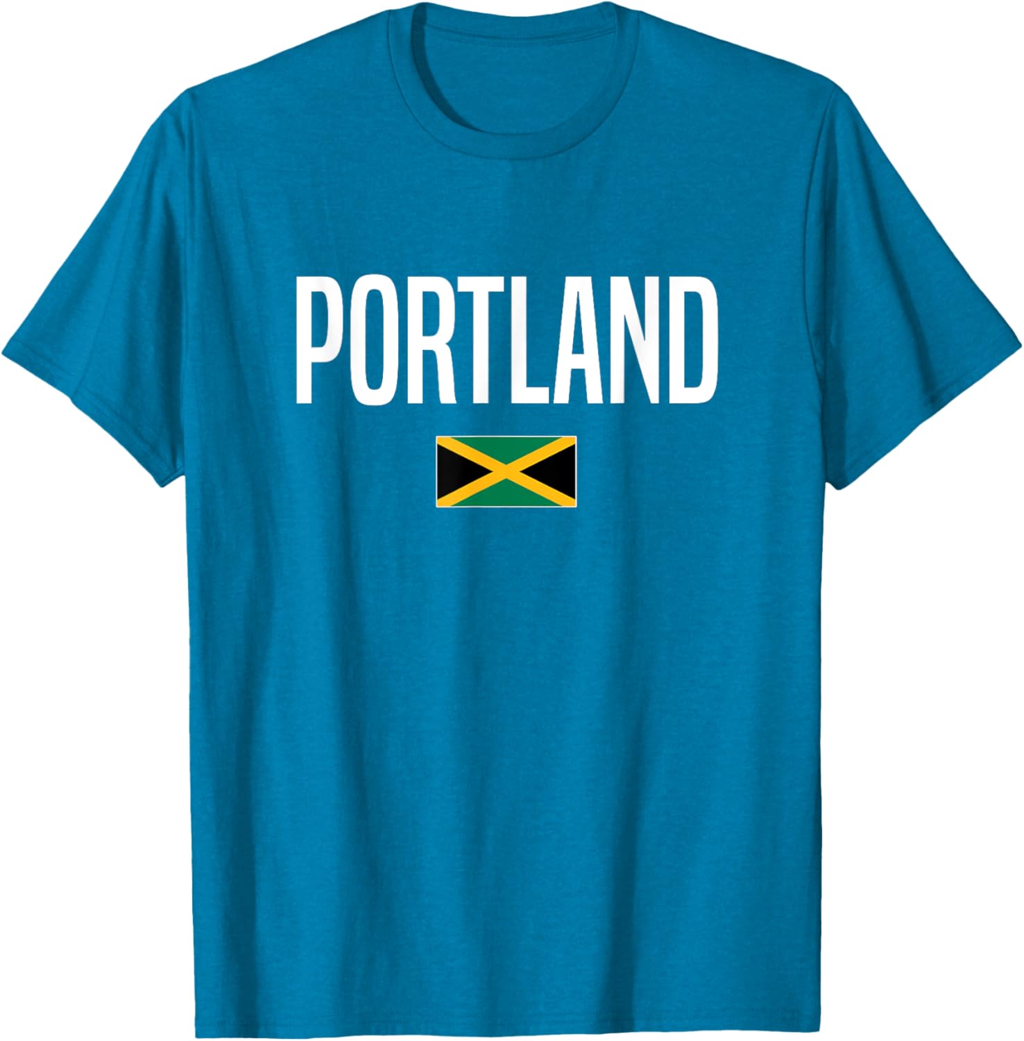 Portland Jamaica T-Shirt for Men and Women - Stylish Island Vacation Wear - 18