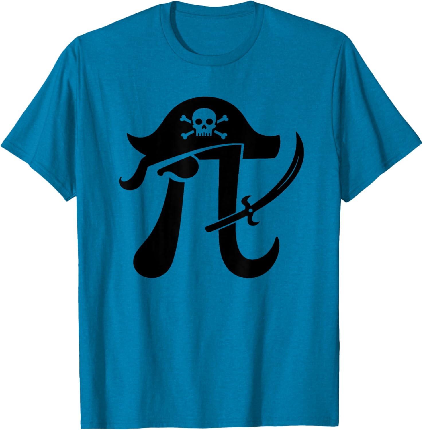 Funny Pirate Math Teacher T-Shirt for Pi Day Lovers and Math Enthusiasts - 23