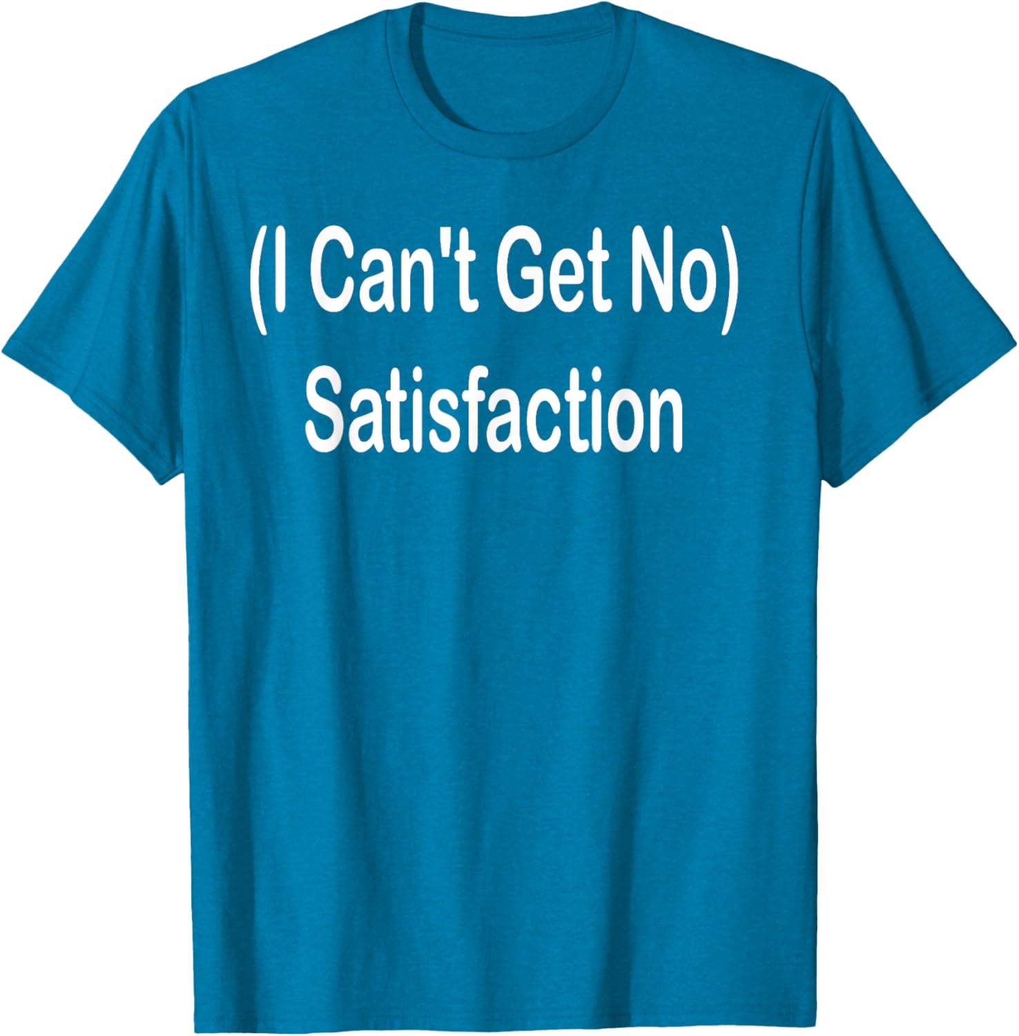 I Can't Get No Satisfaction T-Shirt for Music Lovers and Fashion Fans - 3