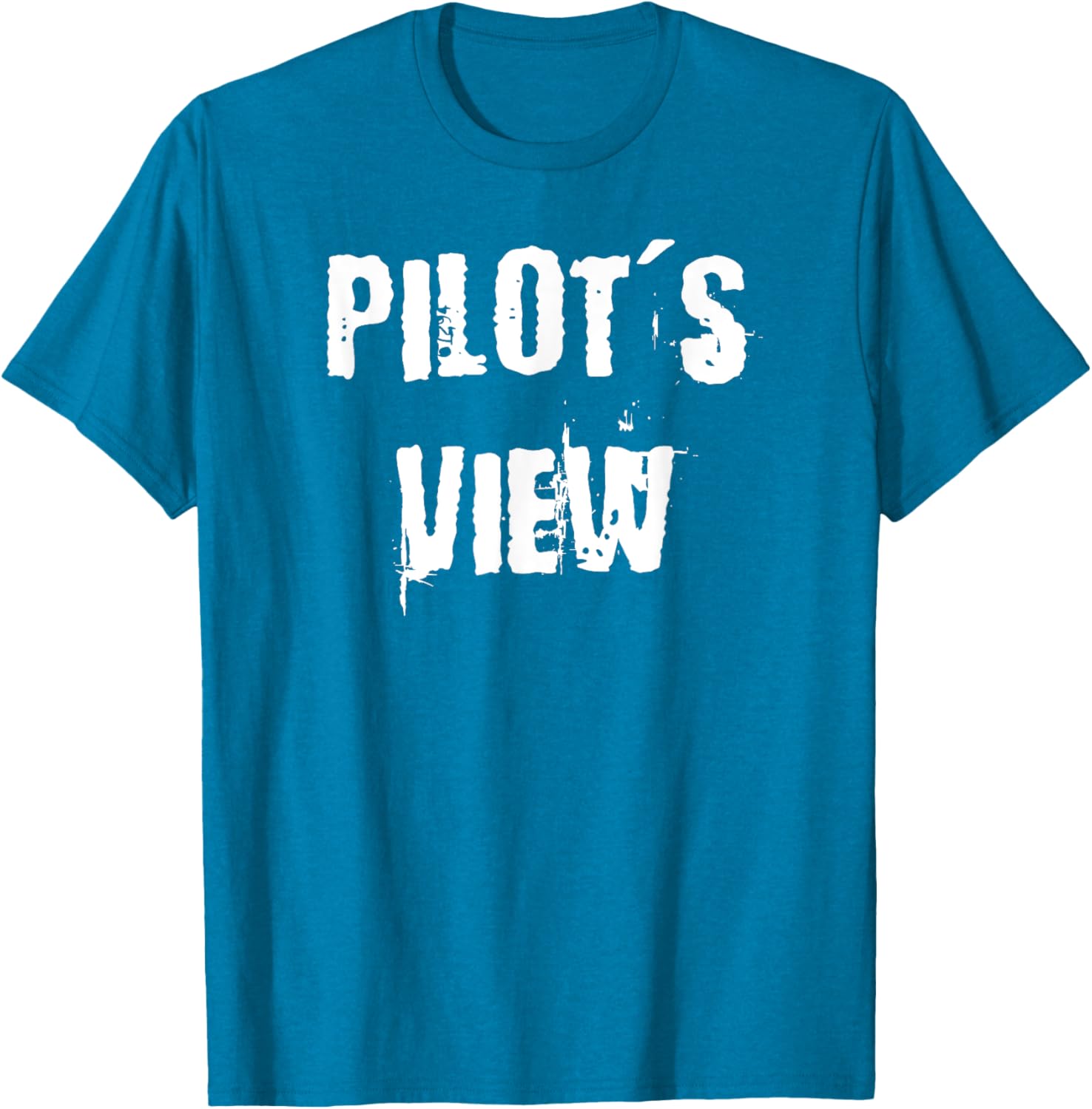 Pilot's View T-Shirt for Aviation Lovers - Stylish and Comfortable Tee - 26