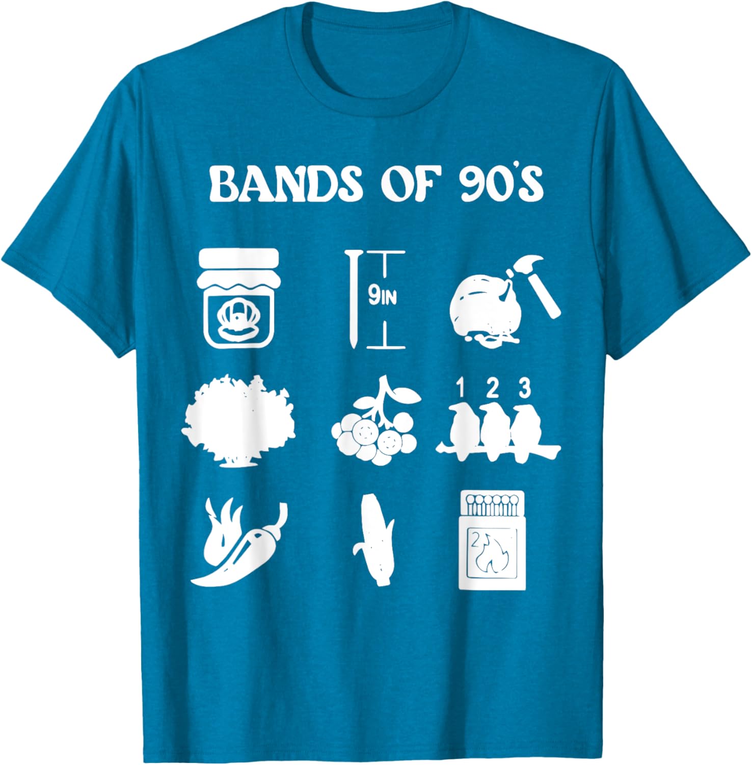 Retro 1990s Bands T-Shirt for 90s Music Lovers - Stylish Vintage Apparel - 12
