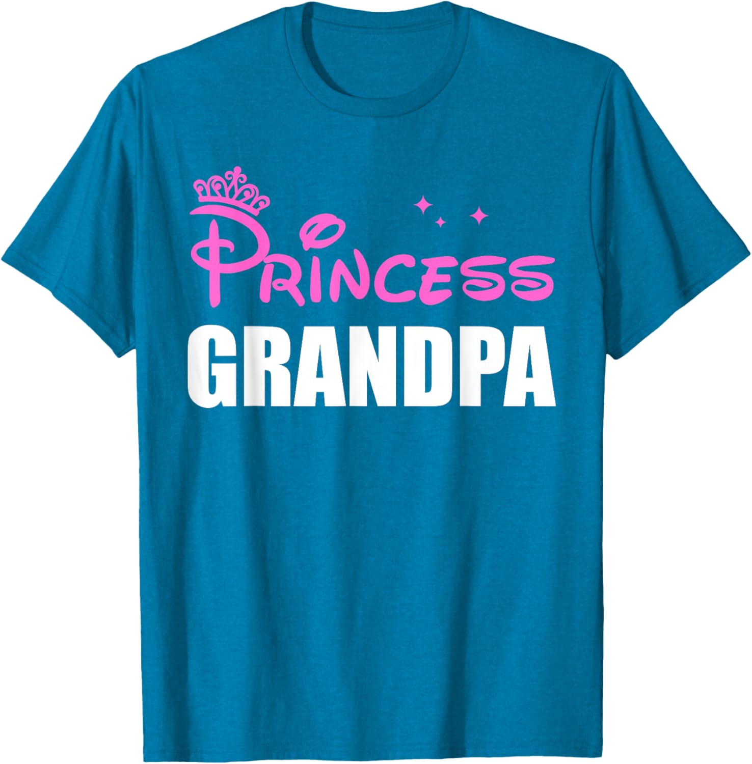 Granddaughter Princess Grandpa T-Shirt for Father's Day Gift - 4