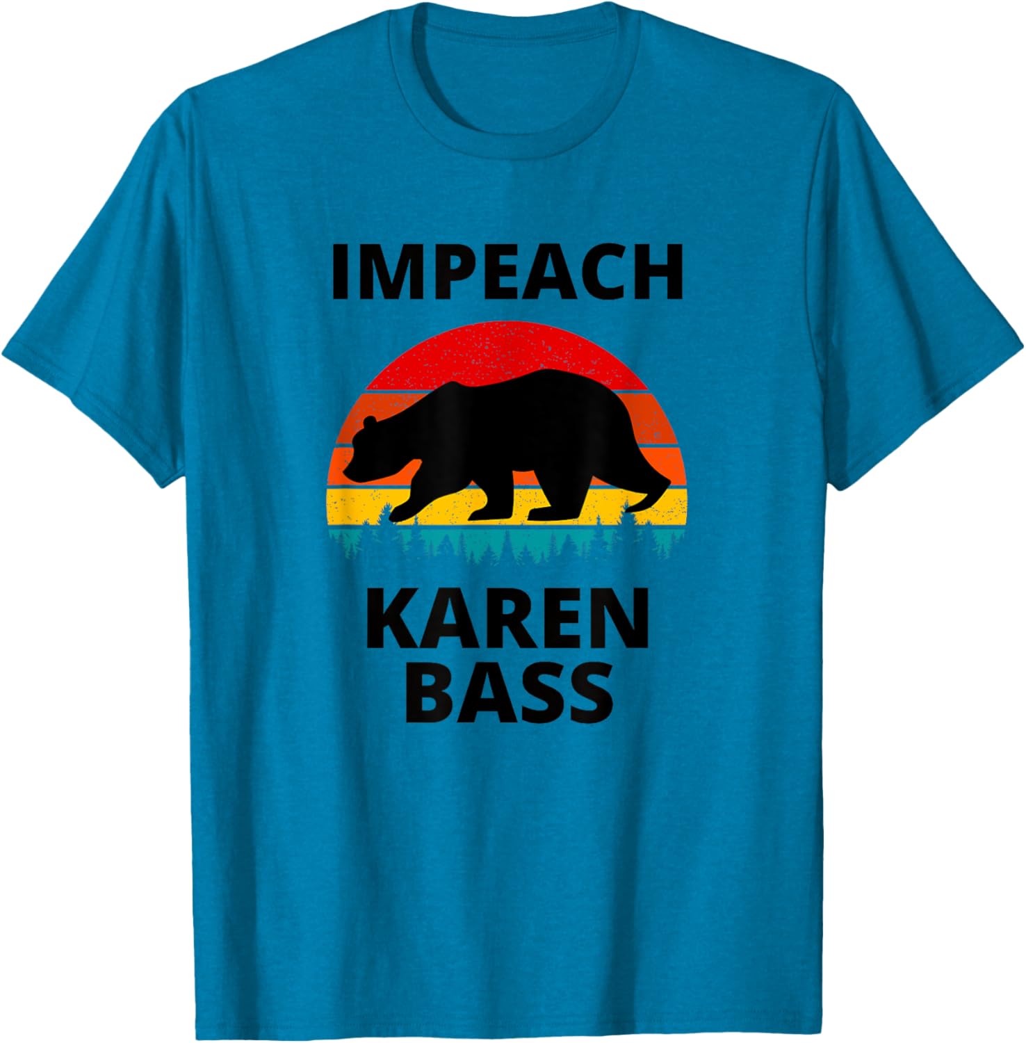 Impeach Karen Bass T-Shirt for Supporters of LA Mayor Accountability - 15