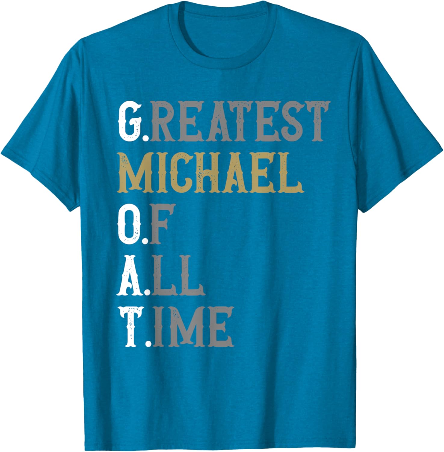 Greatest Michael of All Time T-Shirt for Fans of Basketball Legends - 5