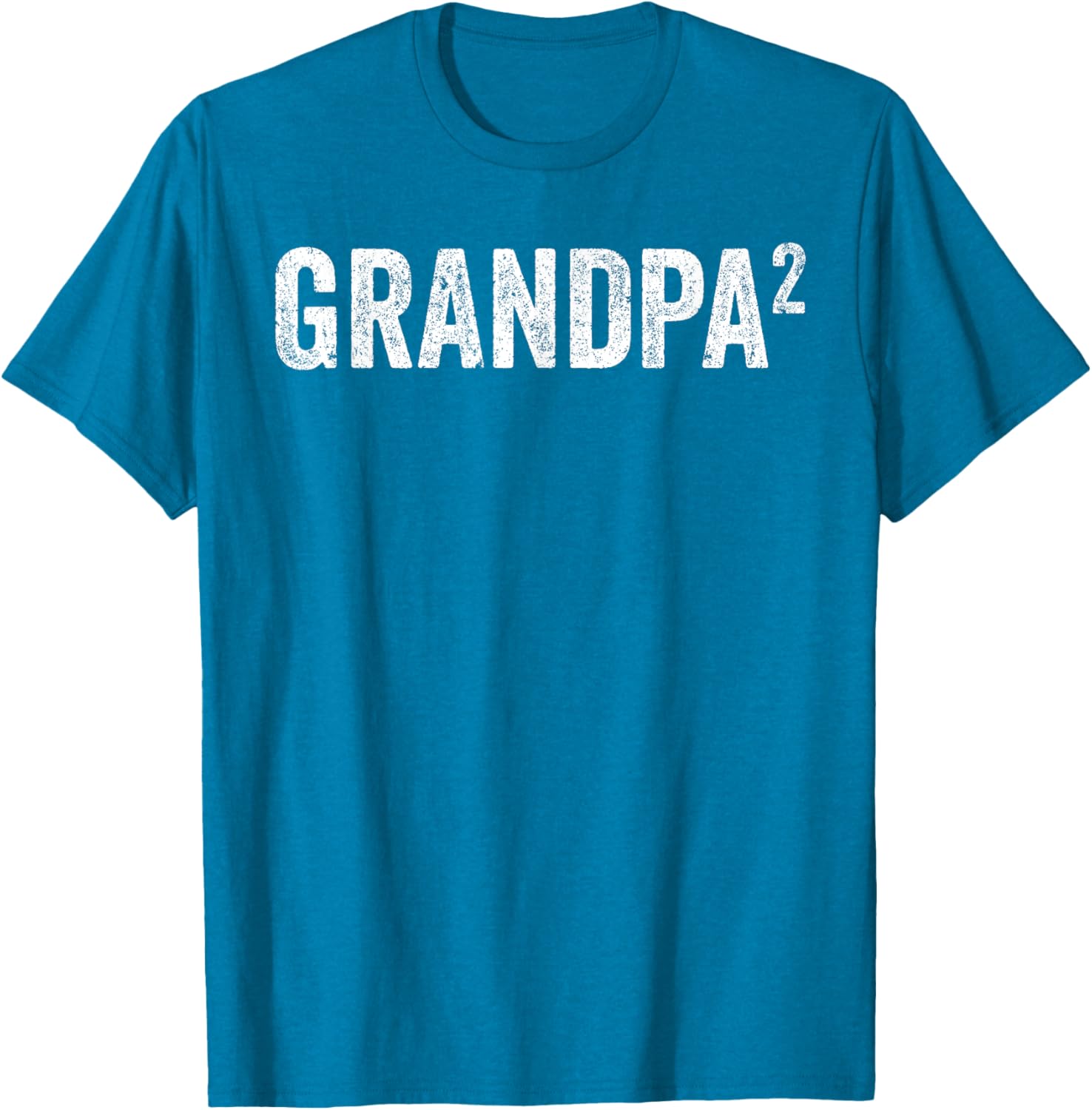 Cute Grandpa of Two Grandkids T-Shirt for Father's Day Gift - 13