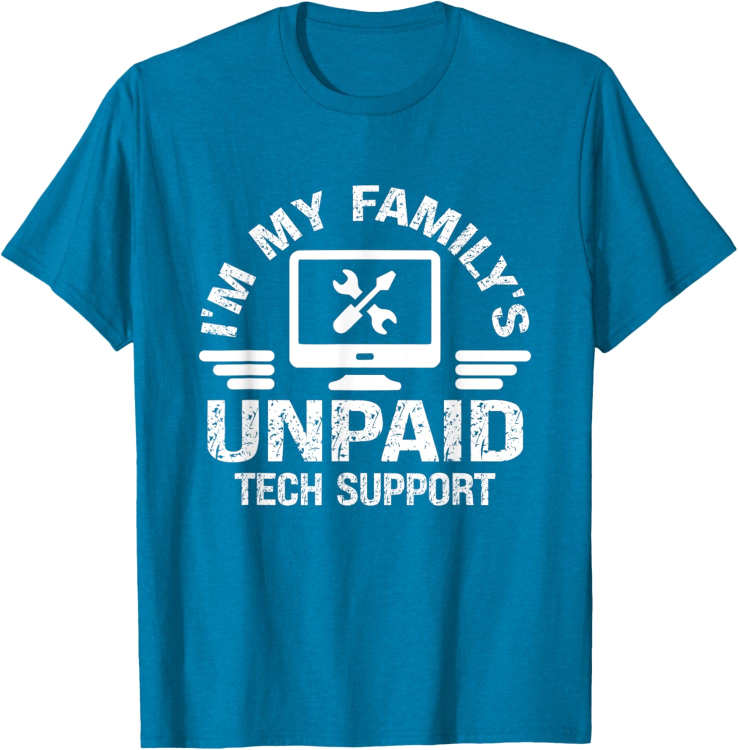 Funny Tech Support T-Shirt for Computer Engineers and IT Guys - 3